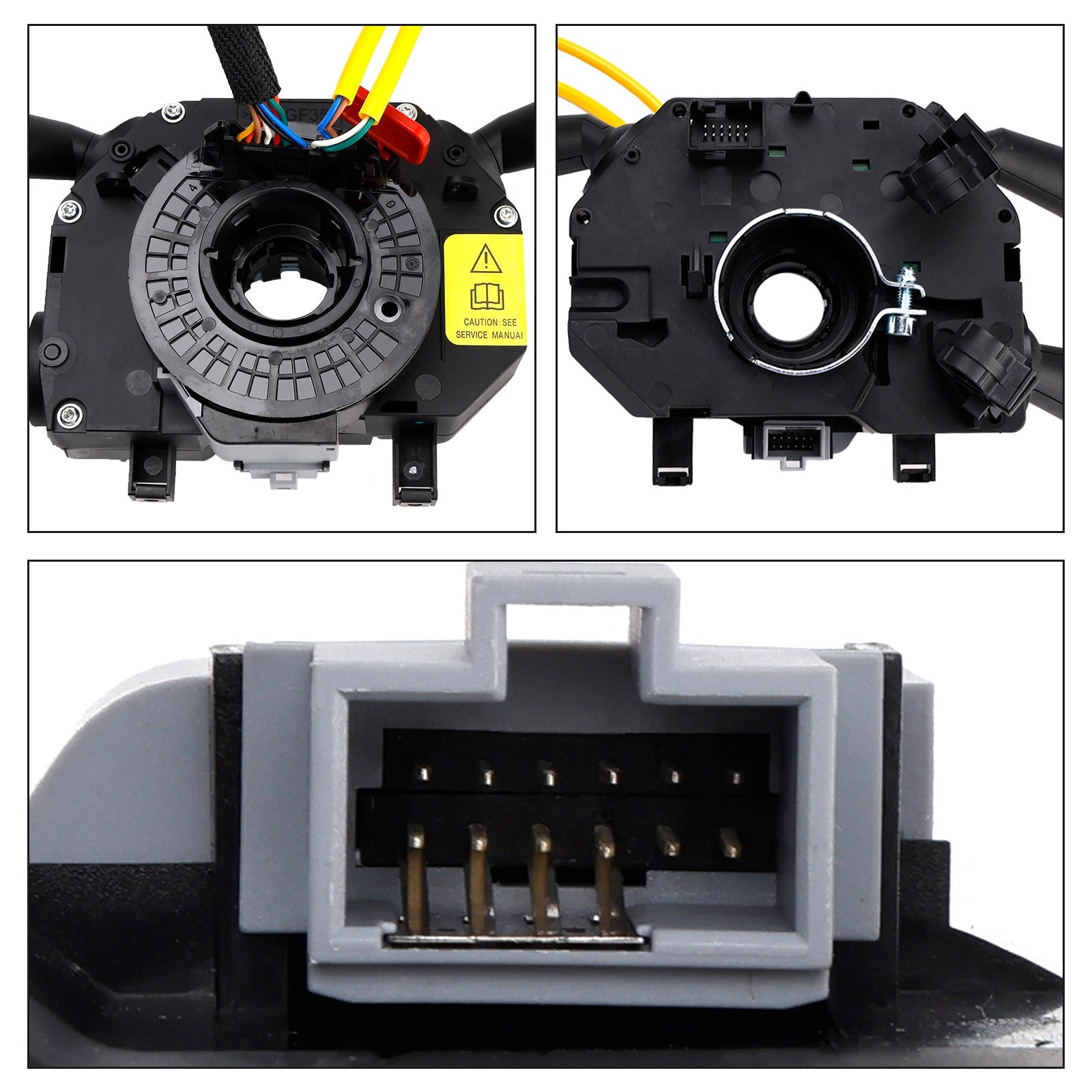 Interruptor de columna de dirección completo para Fiat Punto Evo Abarth 735471939 735521318