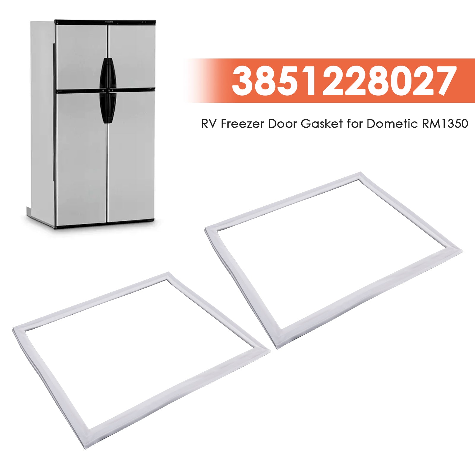 Joints de porte de congélateur pour camping-car (2 pièces) 3851228027 pour Dometic RM1350