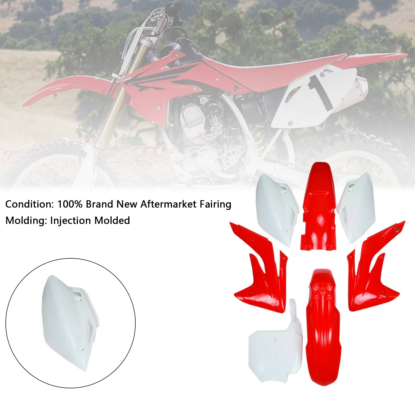 Kit de carrosserie en plastique pour Honda CRF150R/RB 2007-2014, carénage de garde-boue