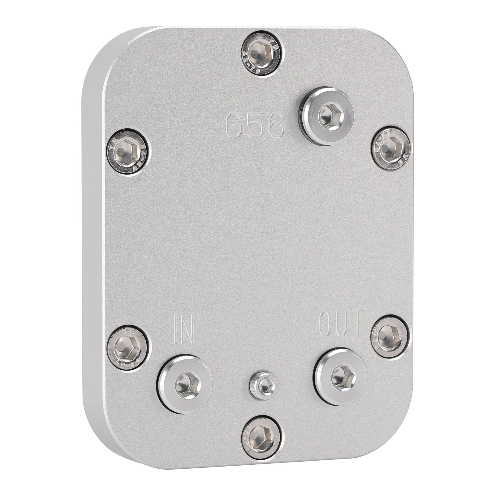 3-poorts aftakaskoelerdeksel 1/8 NPT voor 1/8 NPT-cilinder 1500 2500 3500 4000 4500 G56