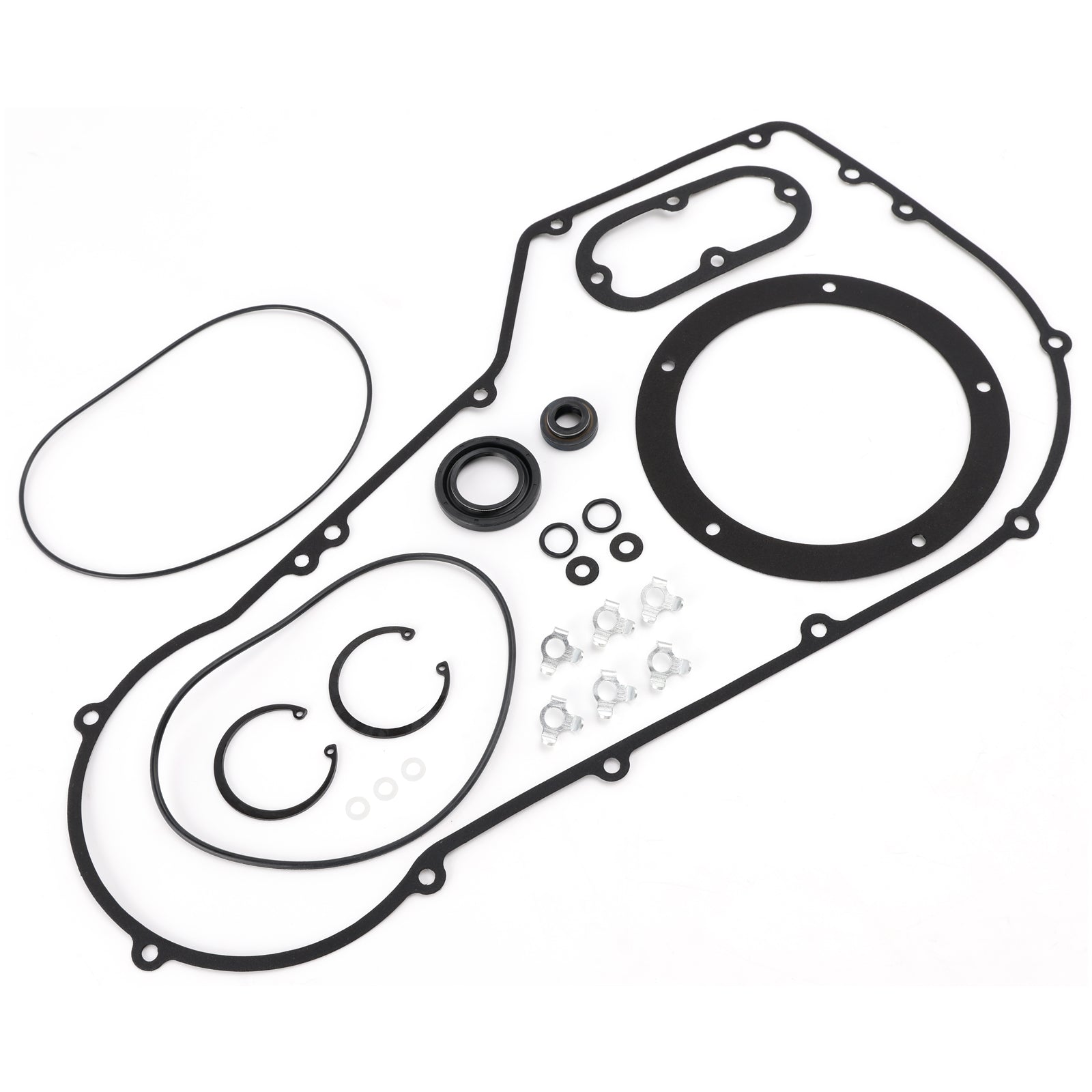 Kit guarnizioni e guarnizioni coperchio primario per Softail FXST FLST 94-2006 Dyna FXD 1994-05