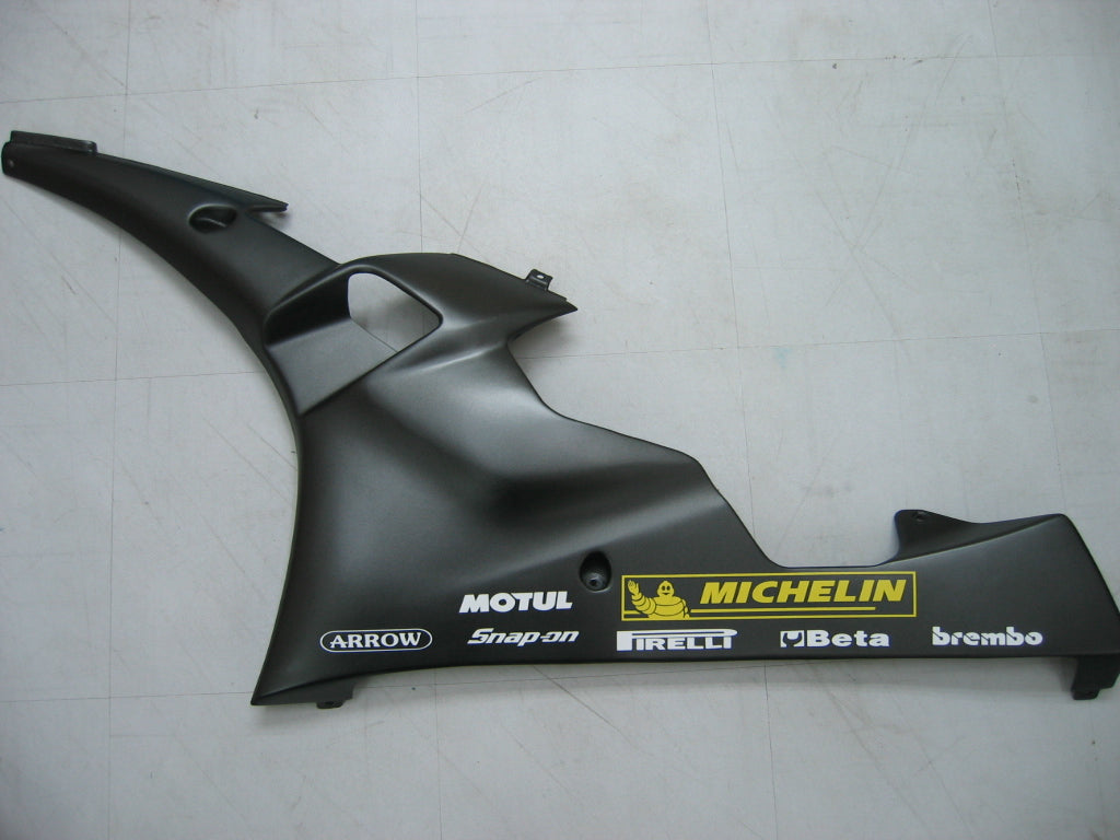 2006-2007 Yamaha Yzf 600 R6 Kit de carenado de inyección de carrocería de plástico ABS