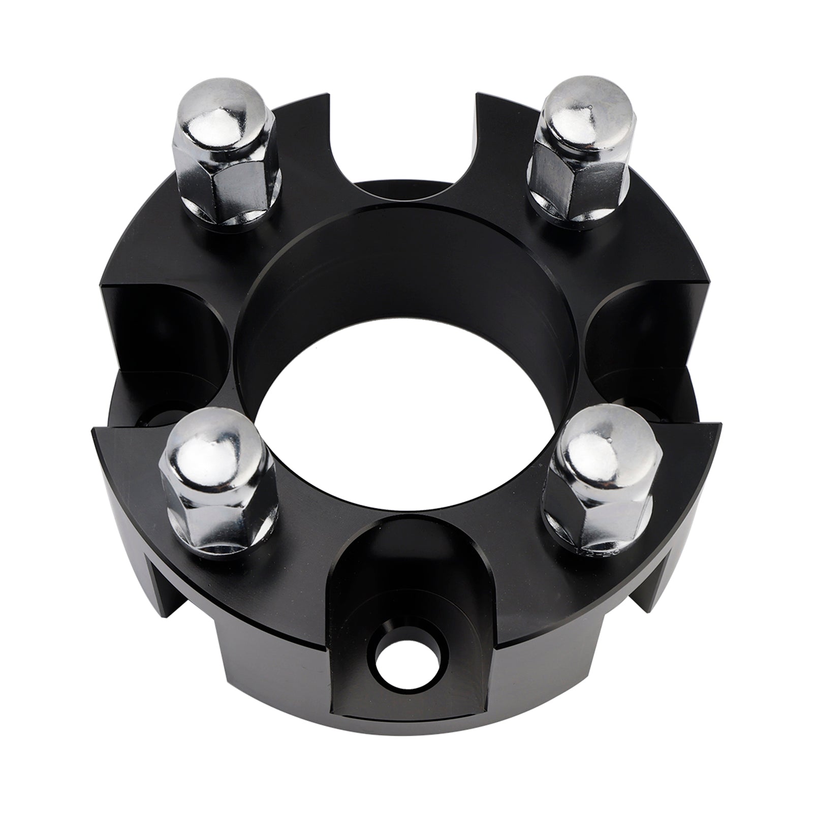 Kit d'entretoises de roue de 2 pouces pour voiturettes de golf Yamaha, Club Car et Ezgo, avec écrous de roue noirs