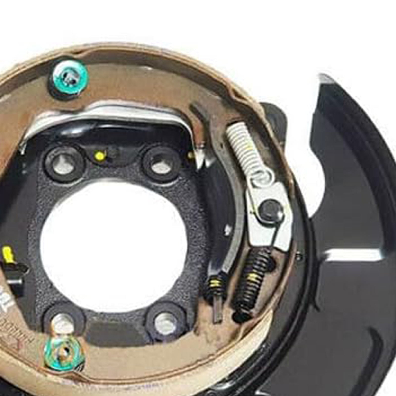 Piastra freno di stazionamento posteriore sinistro e destro 582502P100+582702P100 per Hyundai Kia