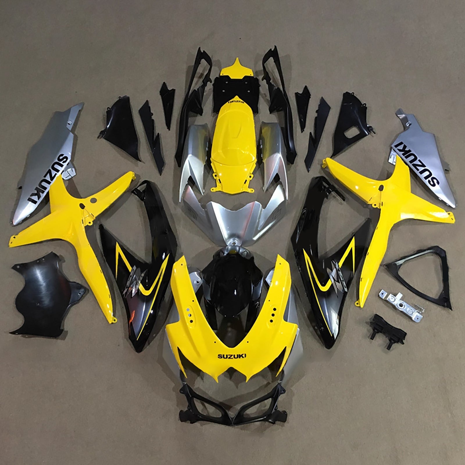 Kit de carénage injecté en plastique ABS pour Suzuki GSXR 600/750 2008-2010 K8