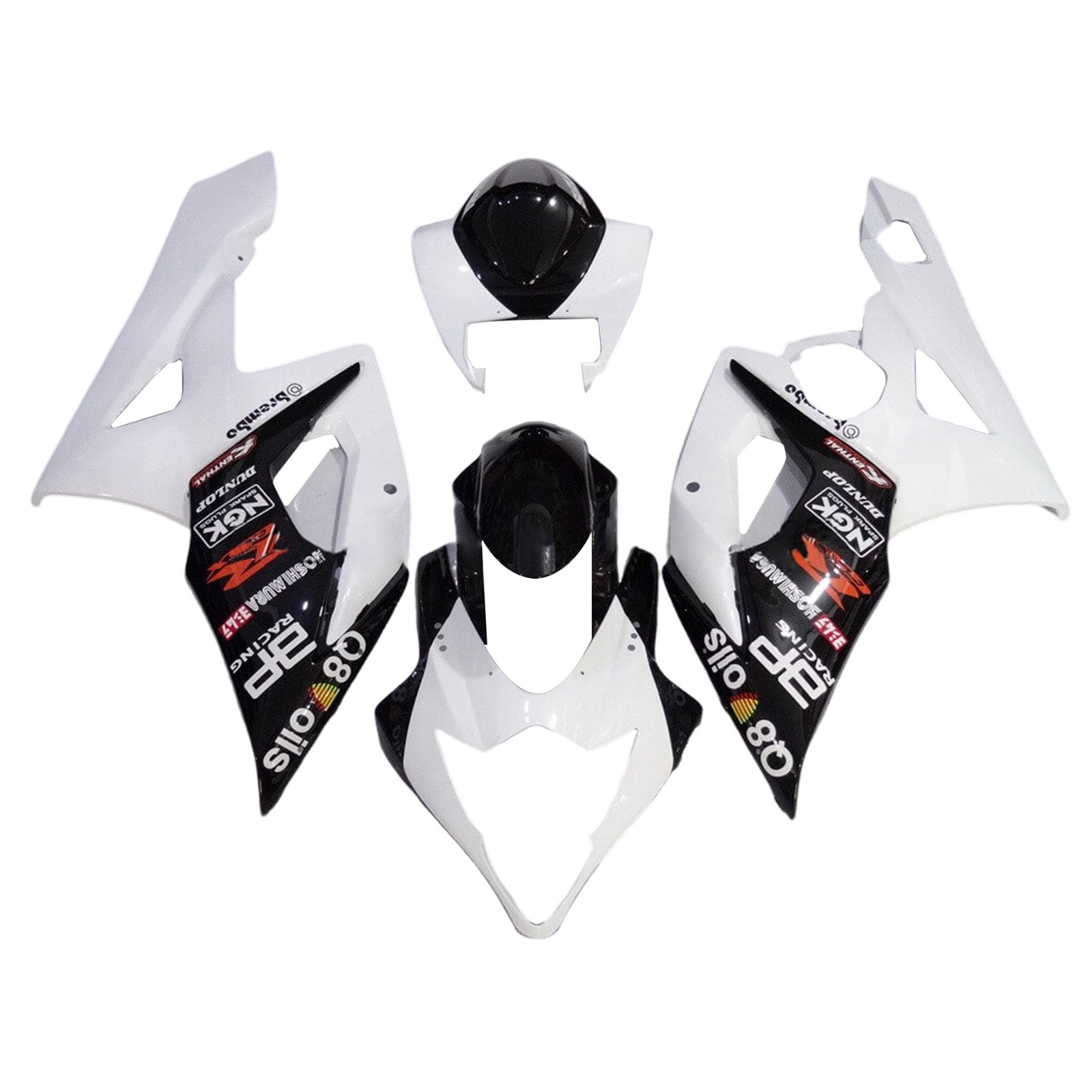 Amotopart Suzuki GSXR1000 2005-2006 K5 Kit de carenado de carrocería de plástico ABS