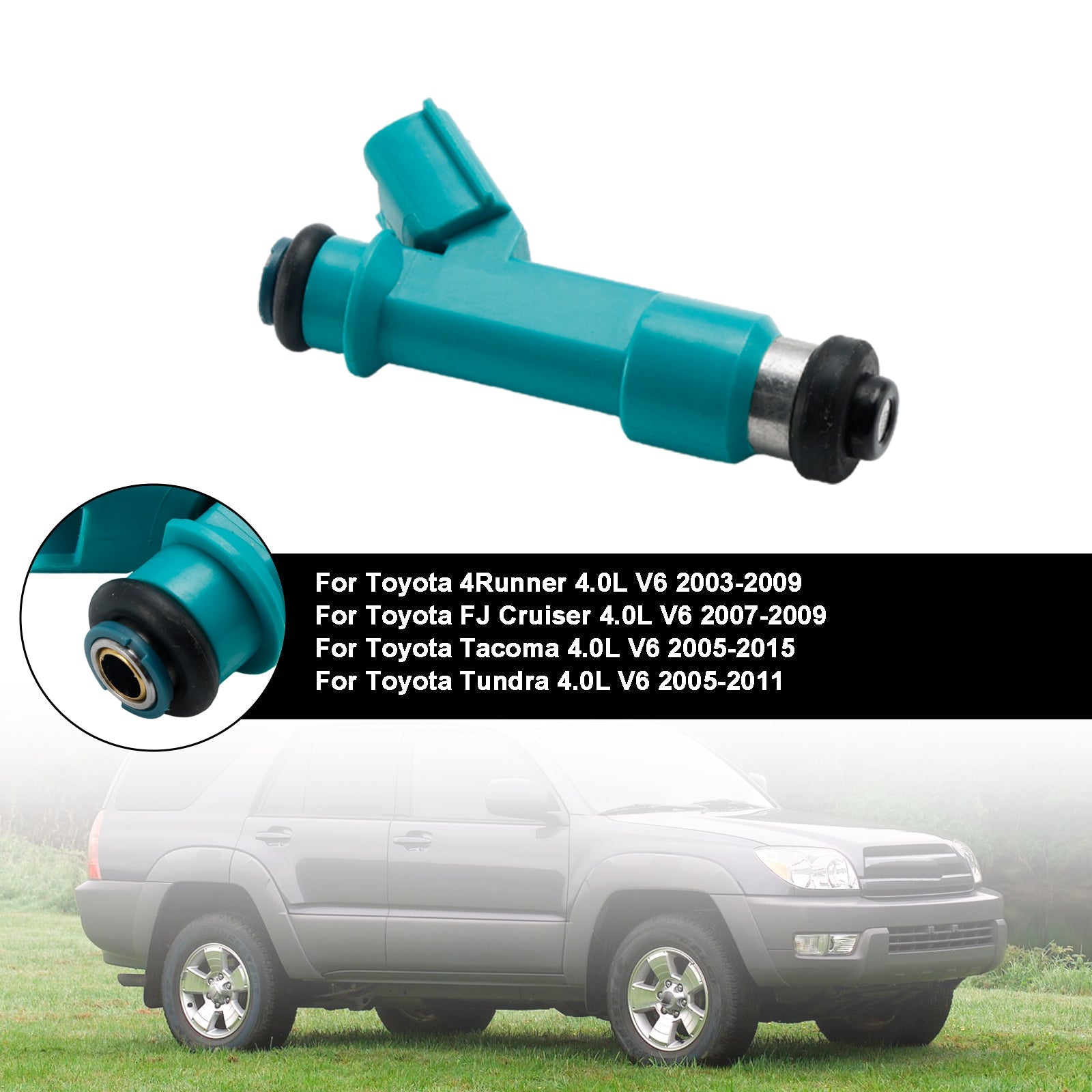 1 injecteur de carburant pour Toyota Tacoma 4Runner FJ Cruiser 23250-31010 23250-31060