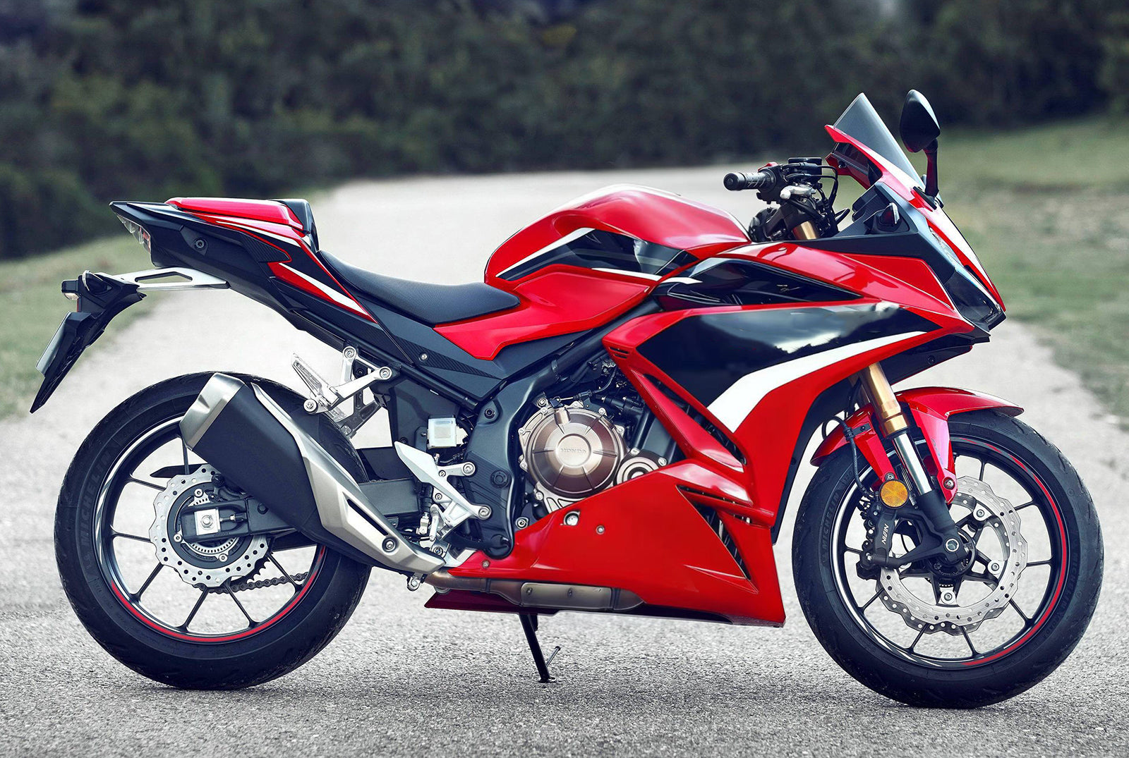 Kit de carénage injecté en plastique ABS pour Honda CBR500R 2019-2021