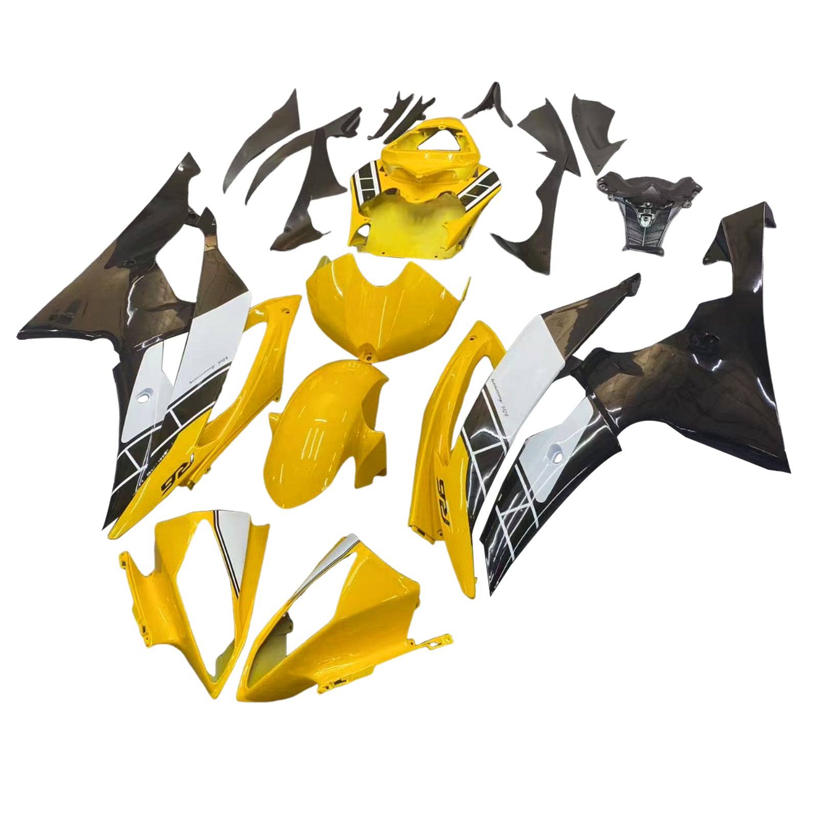 ABS Plastic Kairing Kit voor Yamaha YZF 600 R6 2008-2016