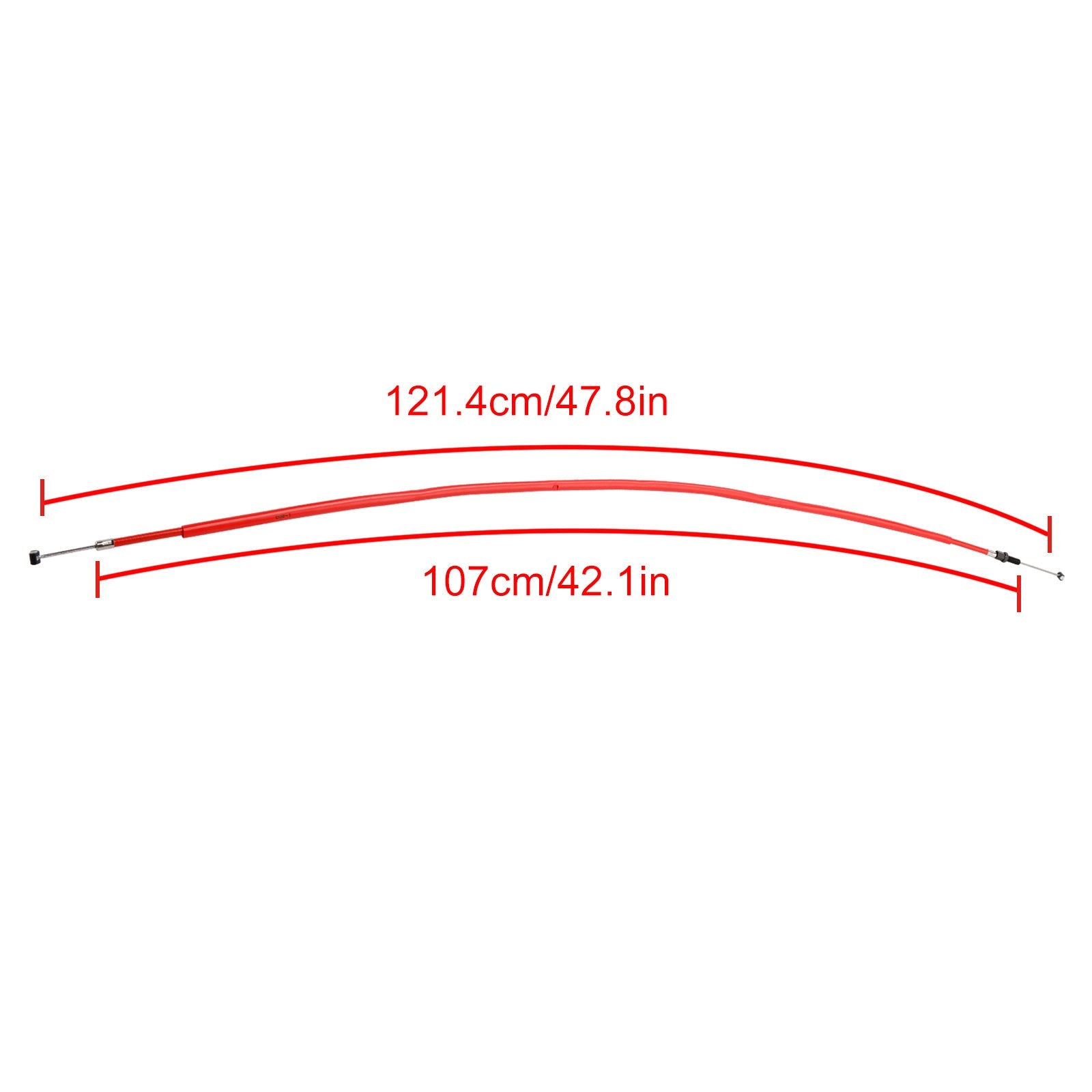 Rdeči rezervni kabel za motocikle Suzuki GSXR600/750 (2011-2023)