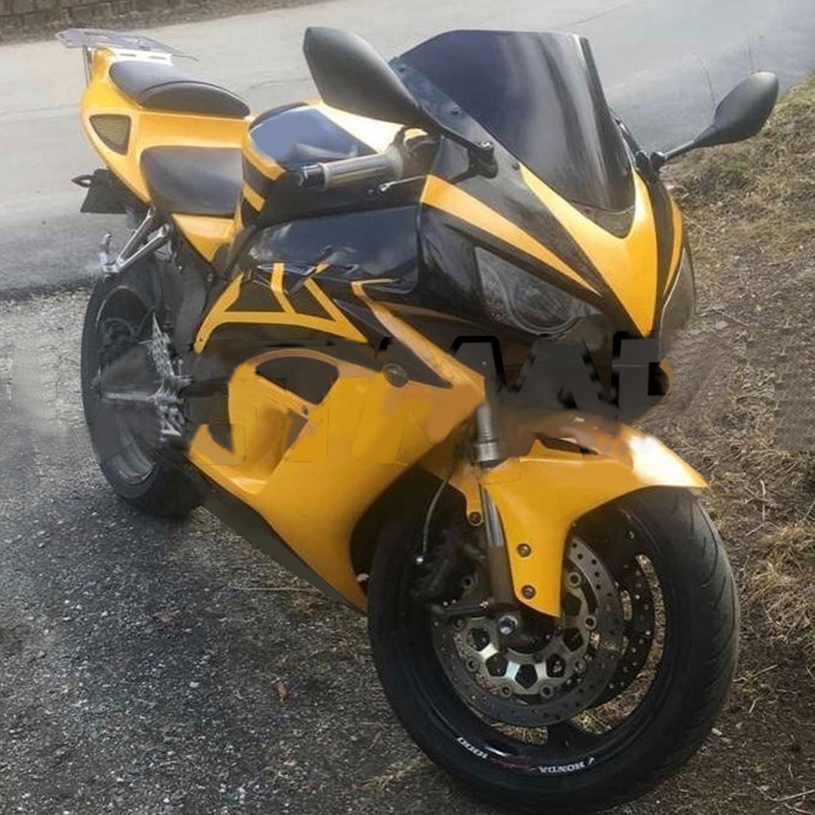 Kit de carénage par injection, carrosserie en plastique ABS pour Honda CBR1000RR 2004-2005