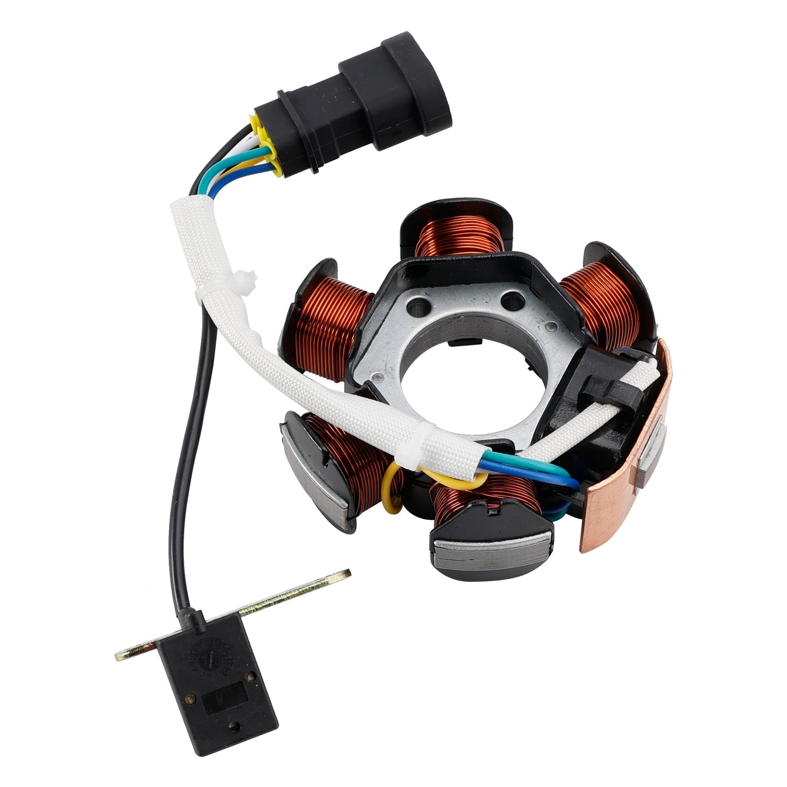 Statore magneto 6 pin 639865 per piaggio