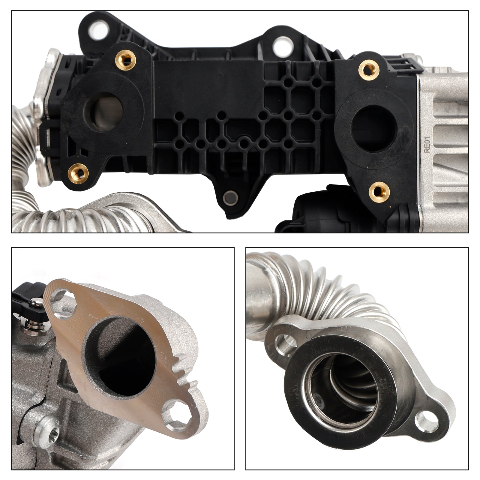 Refroidisseur EGR 9813050280 pour Vauxhall Astra Combo Corsa Crossland 1.5 2311066