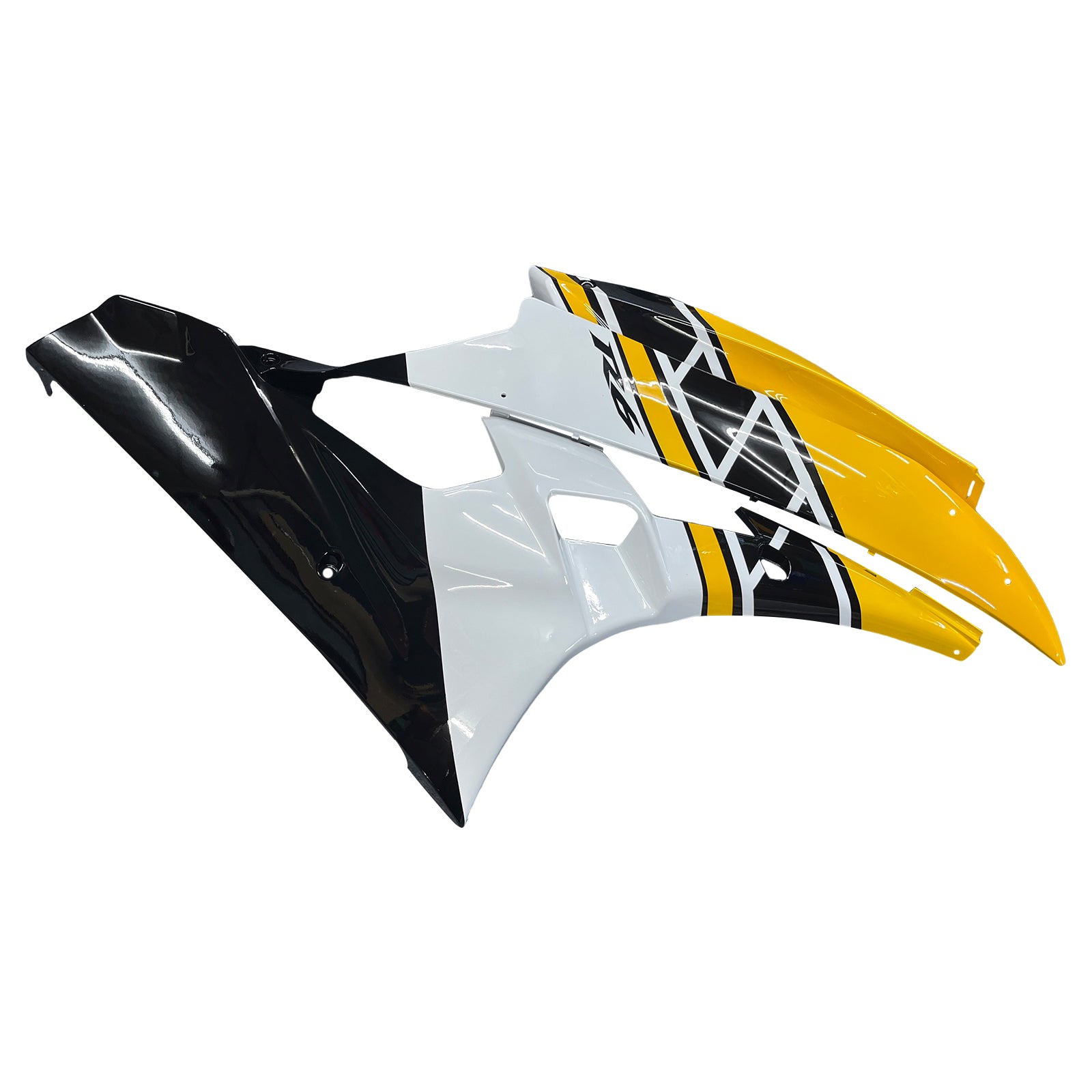 Fairing Yellow White Injection Plastic Kit Fit For YAMAHA YZF-R6 2006 2007