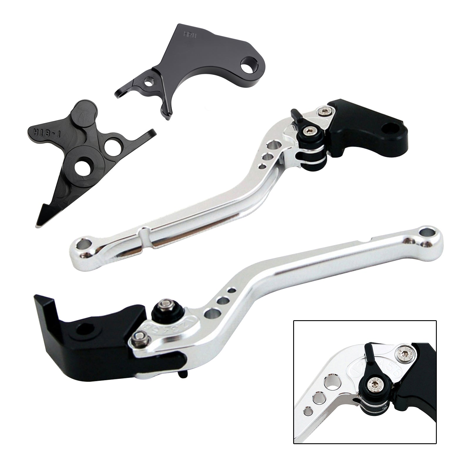 Pitkä jarru- ja kytkinvipu Honda CRF1100L Africa Twin 2022-2024