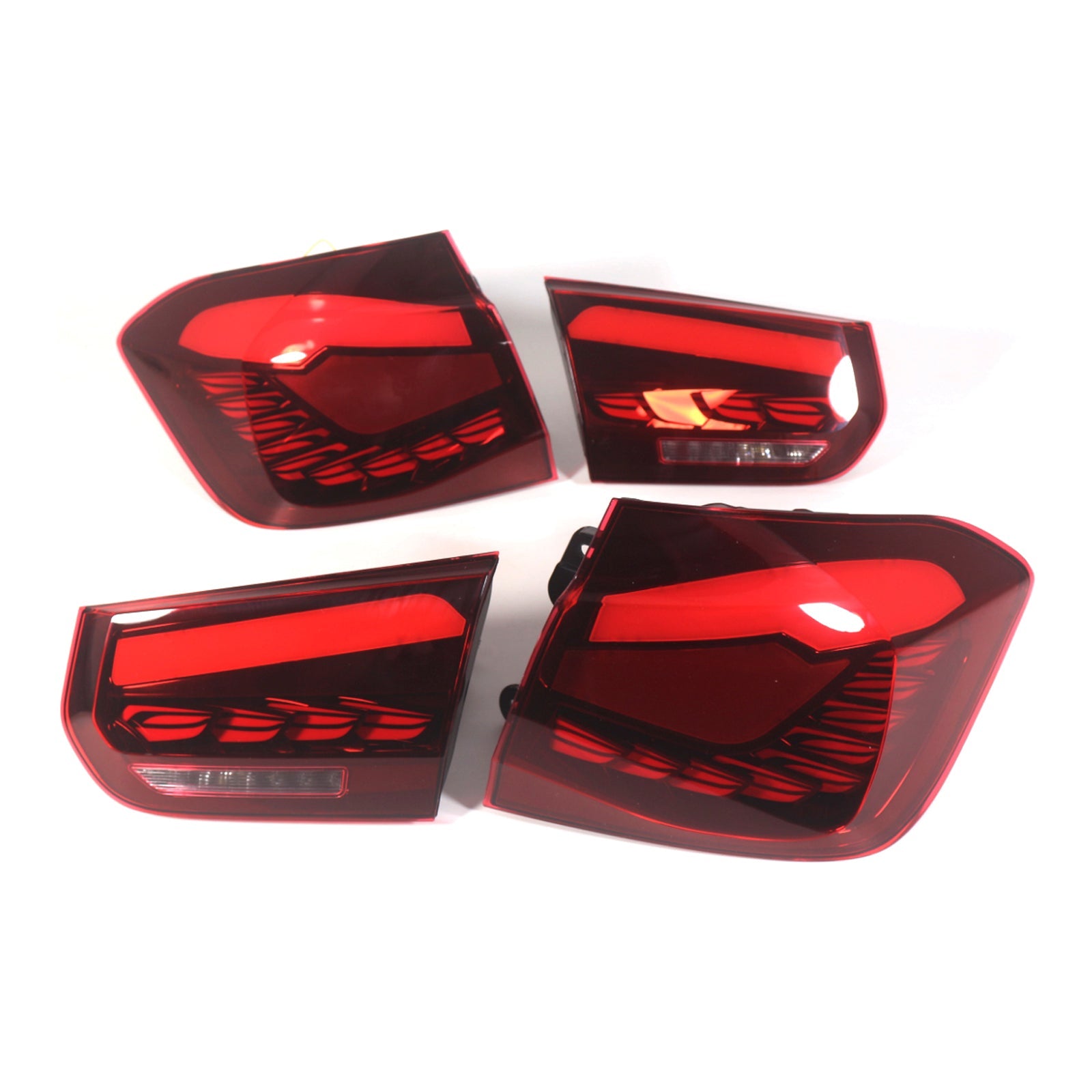 Luci posteriori a LED rosso per BMW 3 F30 330D/335D XDRive 2012-2018, assemblaggio di luci posteriori 63217313039 63217372793