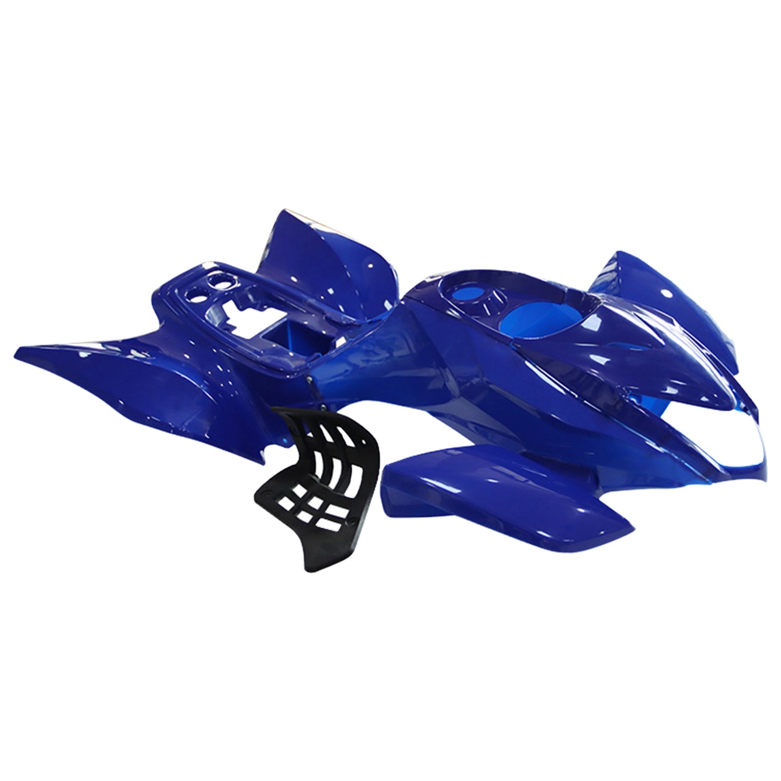 Kit de carénage et de protection de garde-boue en plastique pour quad tout-terrain Tiger 125 cc, bleu