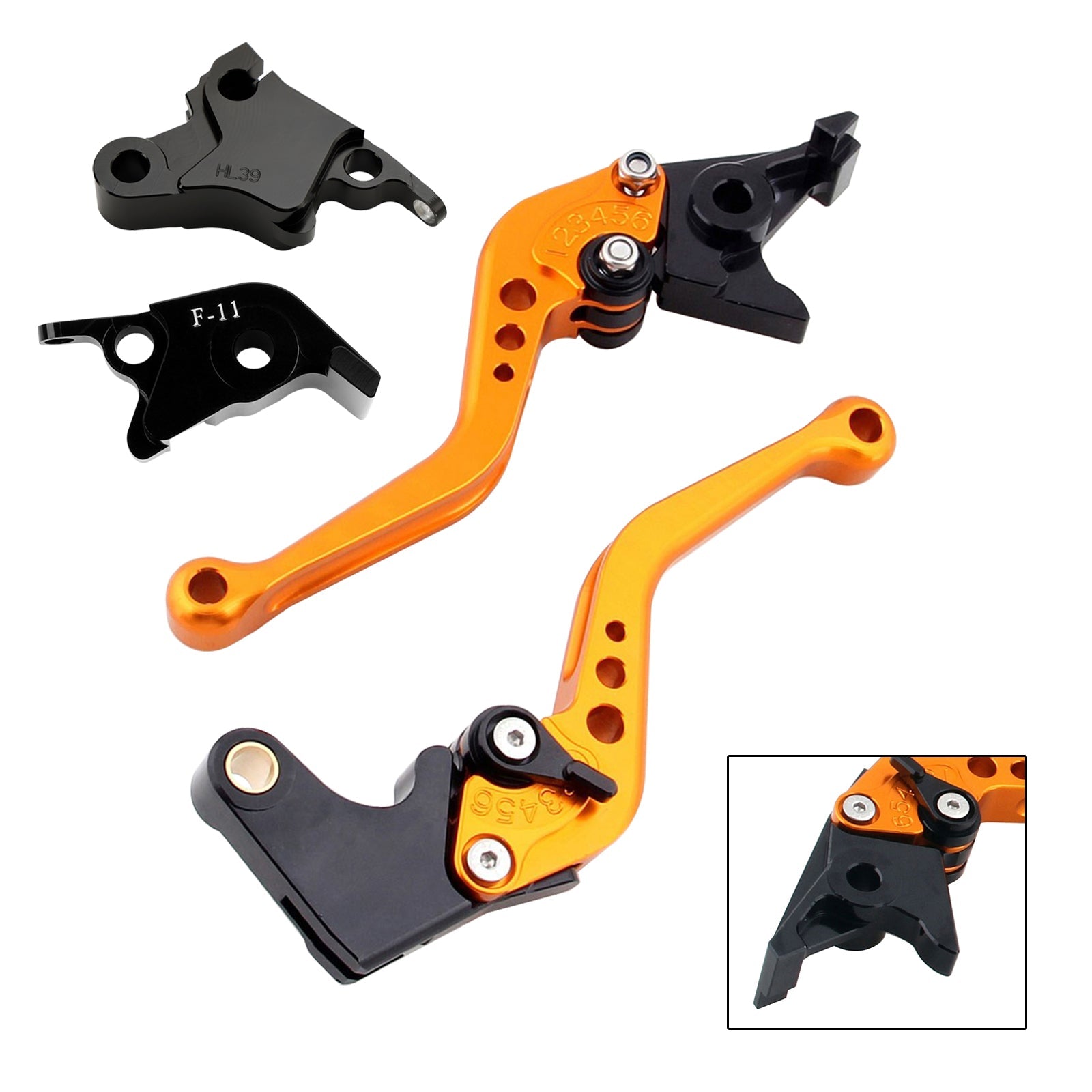 Levier de frein et d'embrayage court pour CFMOTO 700CL-X Sport 2021-2022