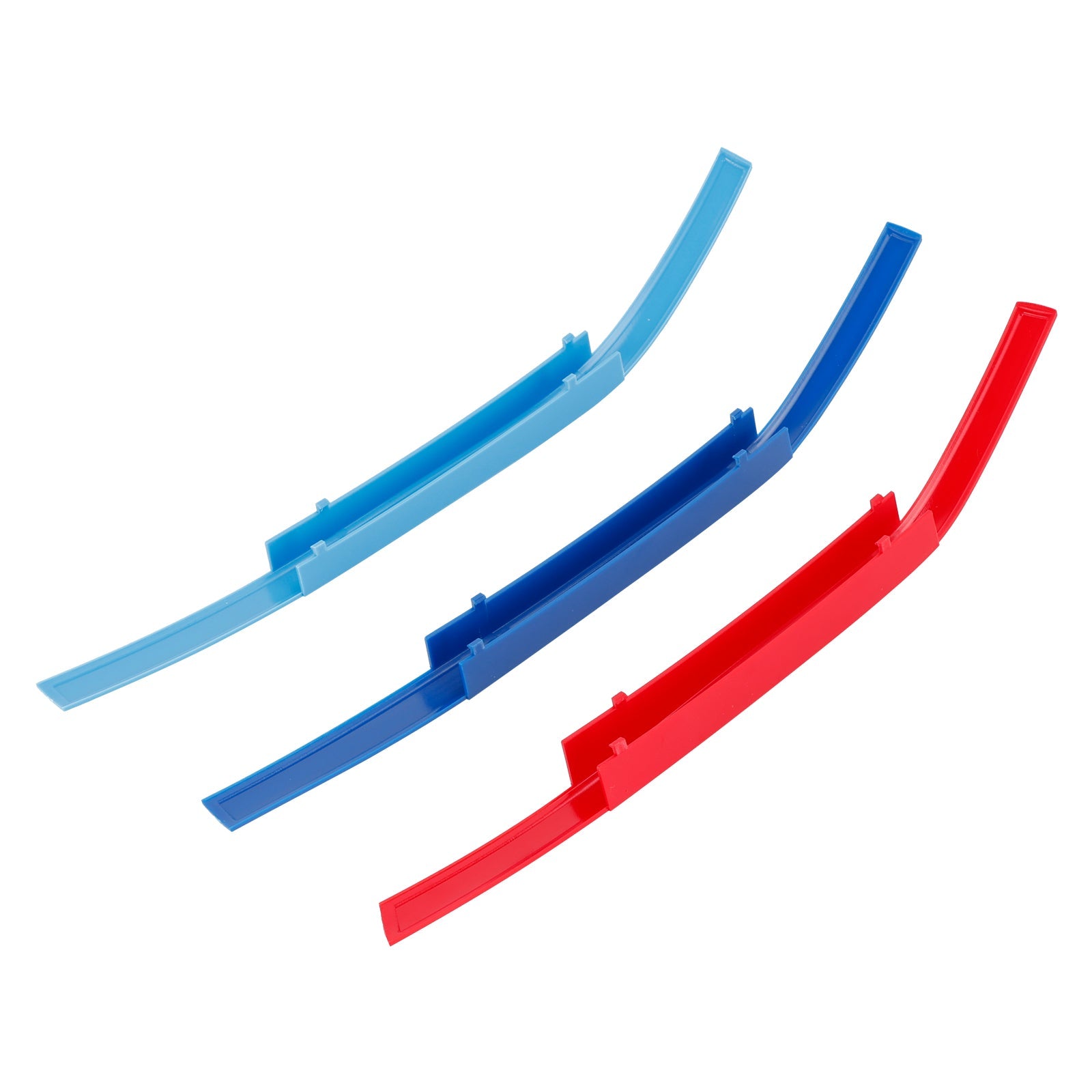 Garnitures de calandre avant ABS tricolore pour BMW Série 7 2023-2025