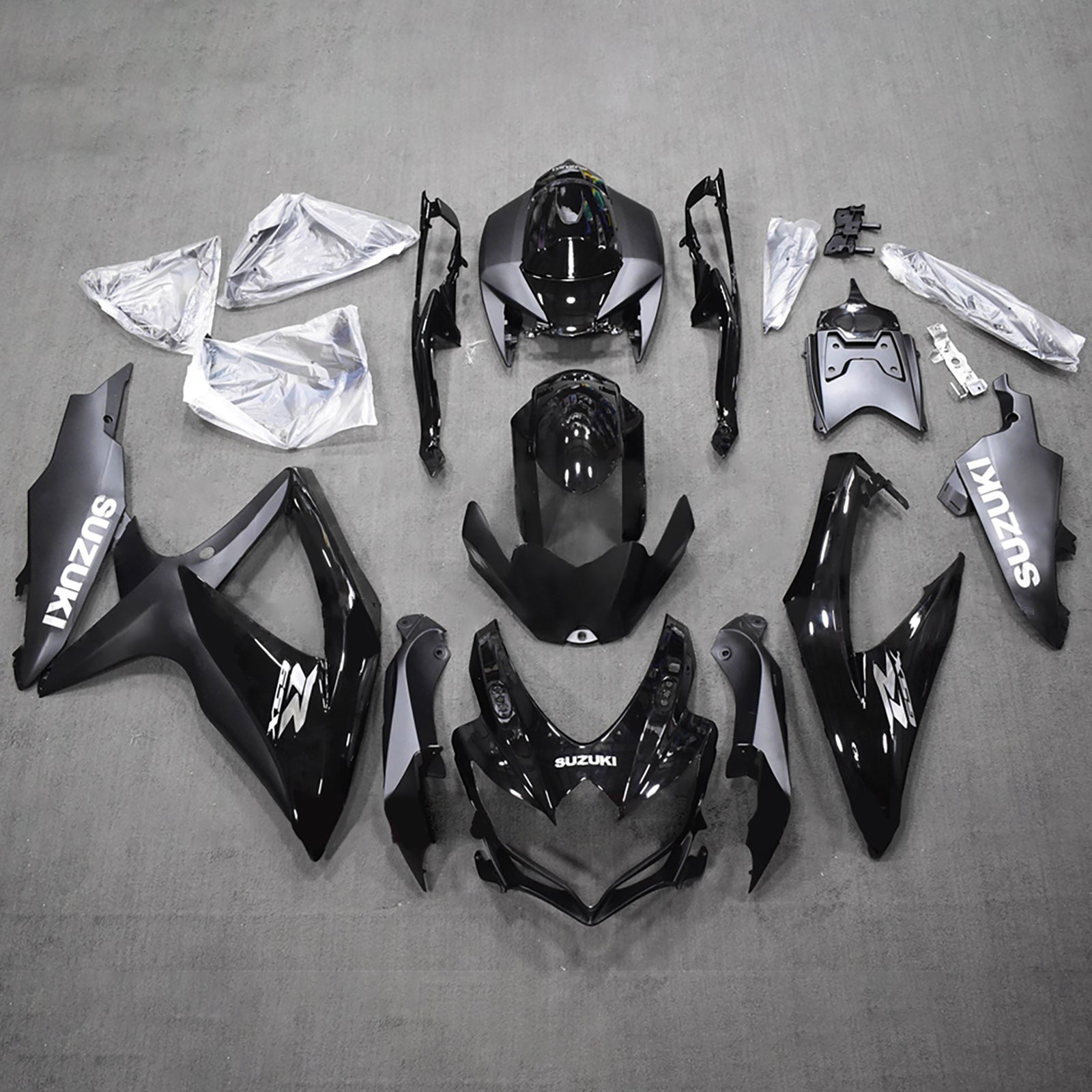 Kit de carénage injecté en plastique ABS pour Suzuki GSXR 600/750 2008-2010 K8
