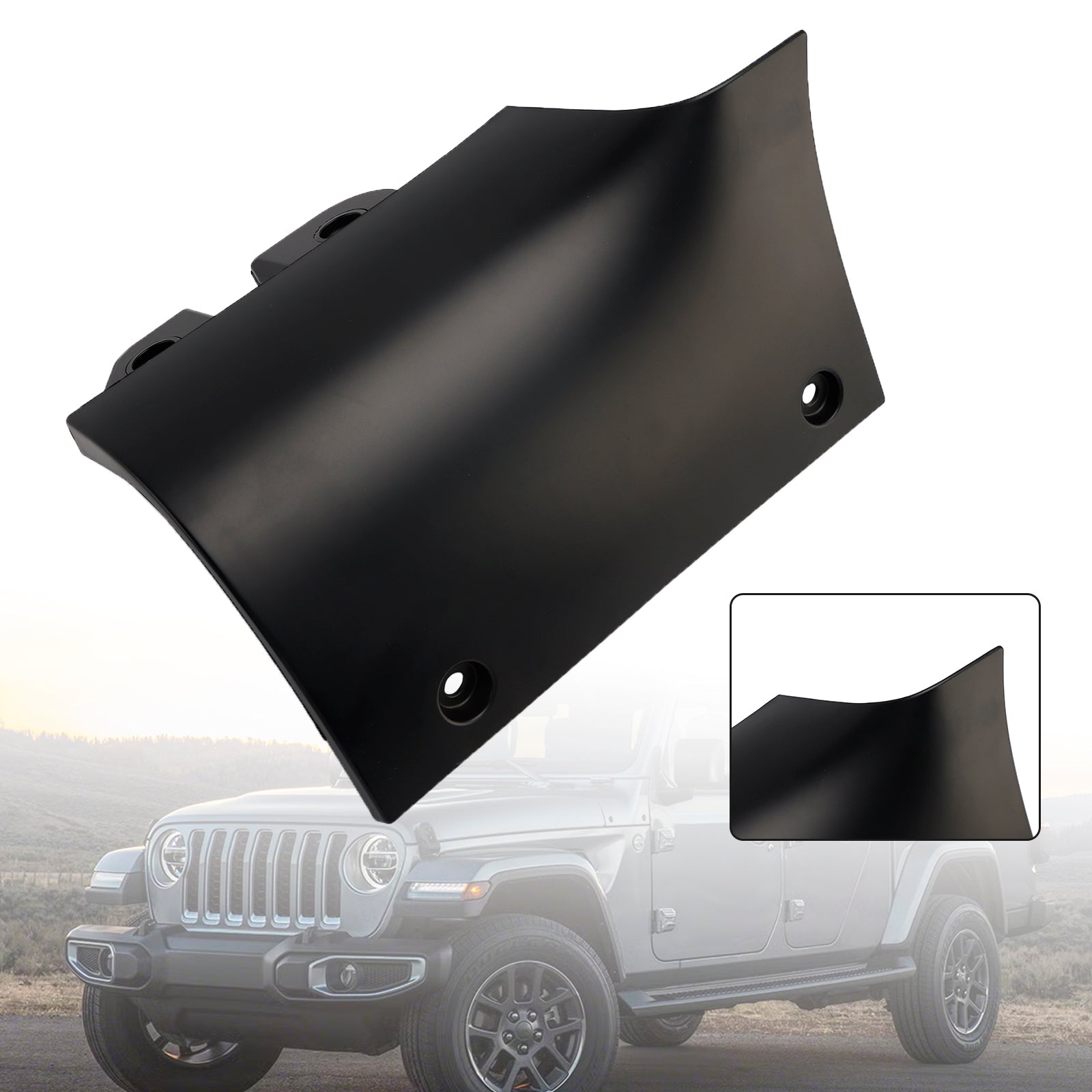 Panneau de garniture latérale gauche du capot 7HC85TZZAA pour Jeep Gladiator 2020-2026