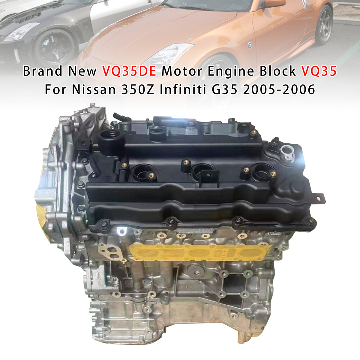 Brand New VQ35DE Motor Engine Block VQ35 Pour Nissan 350Z Infiniti G35 2005-2006
