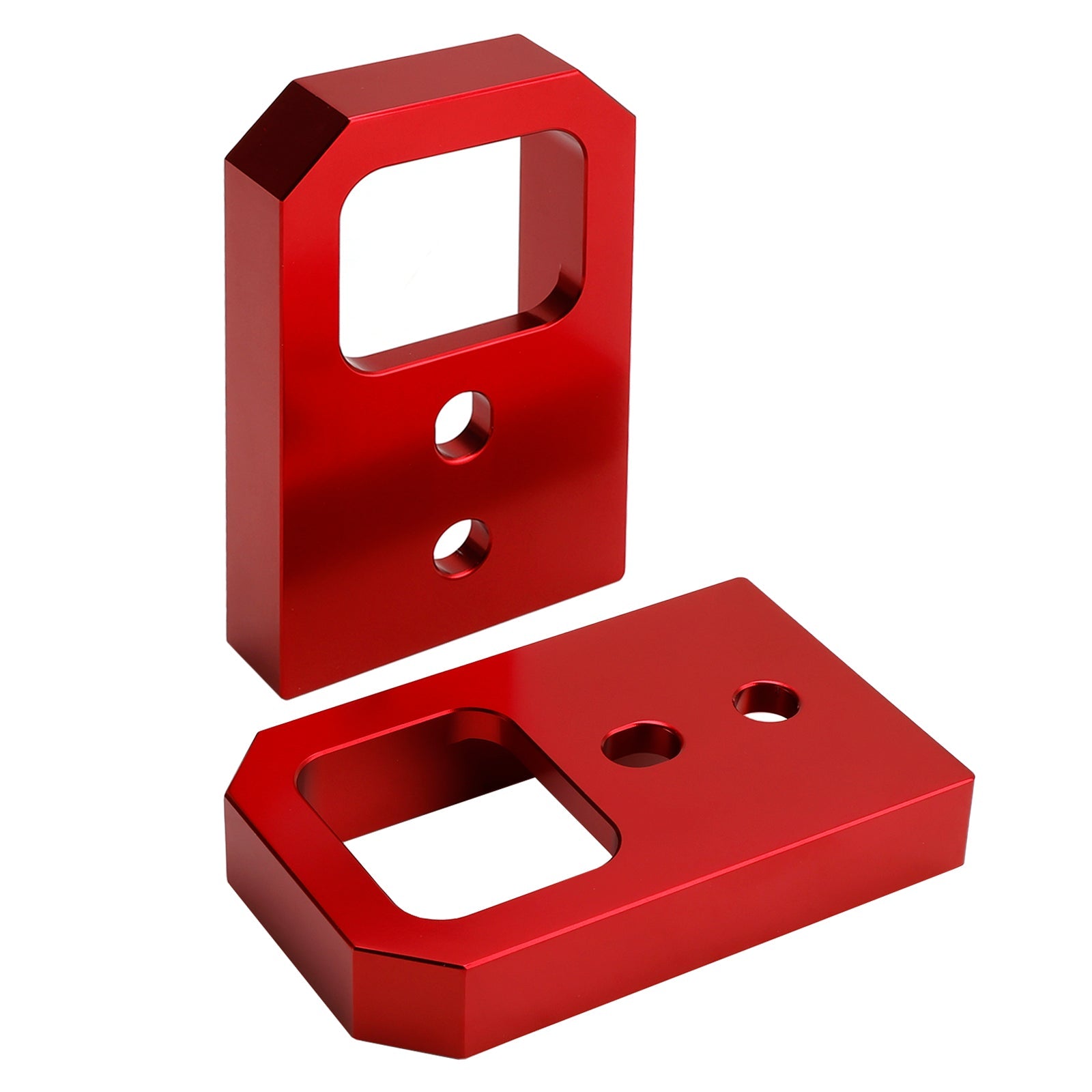 Ganci di traino anteriori per Toyota Tacoma 2024-2026 e 4Runner 2025-2026, rosso, sinistro e destro