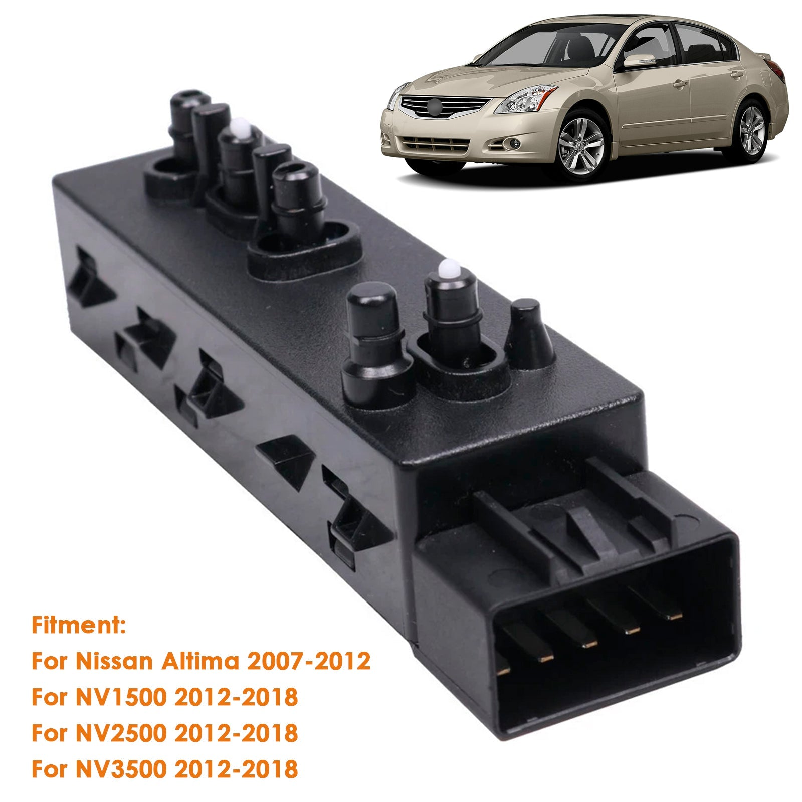 Interrupteur de siège électrique avant gauche 87066JA03A pour Nissan Altima 2007-2012