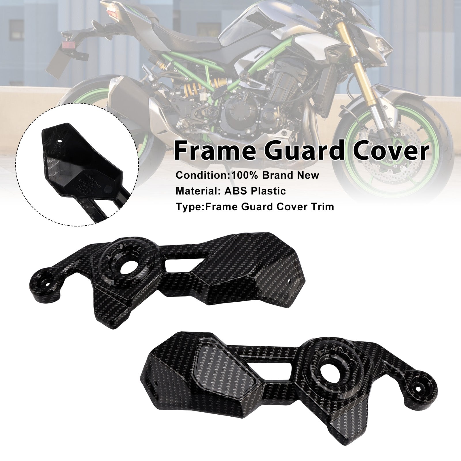Carénage de protection latérale de cadre pour Kawasaki Z900 2025-2026