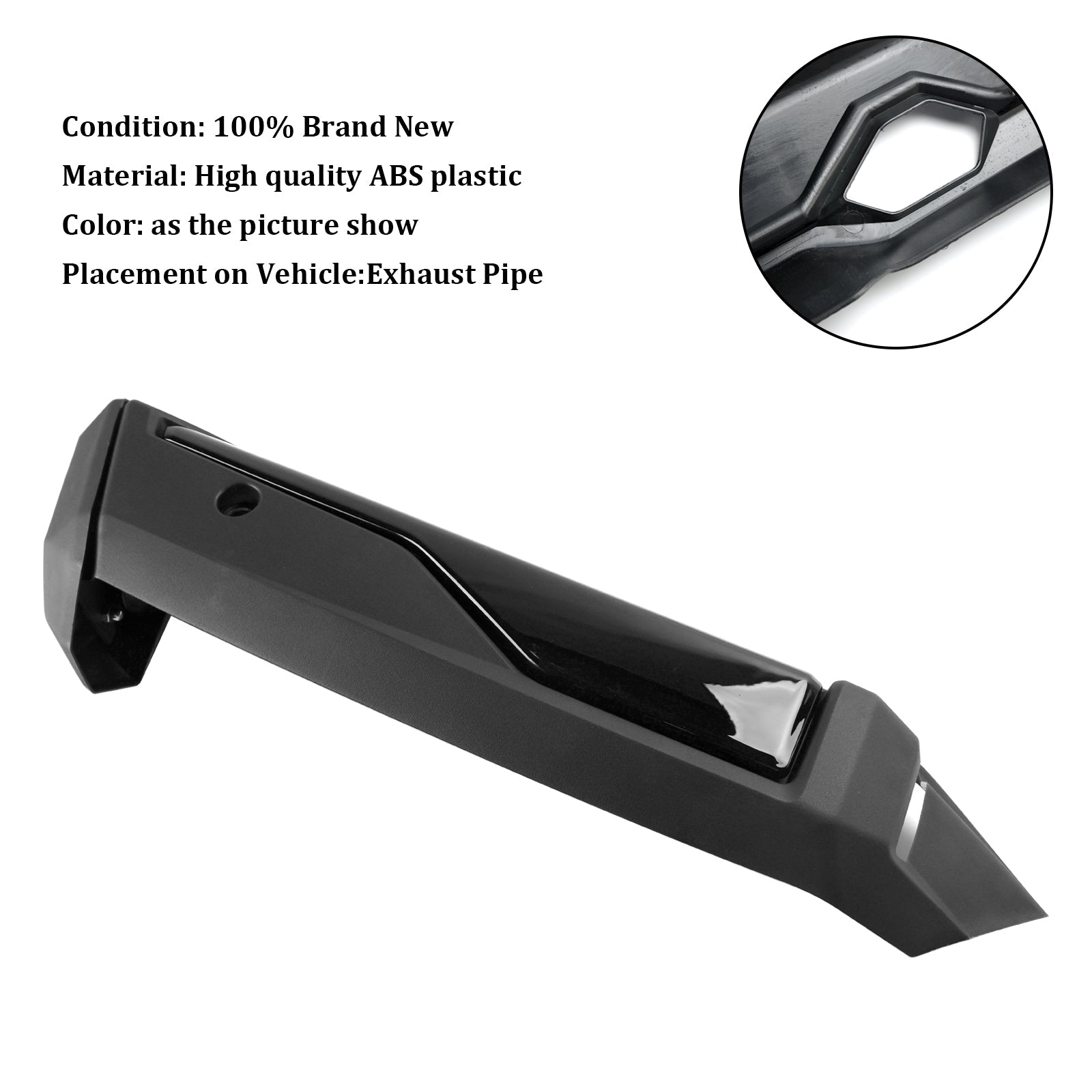 Coque de protection du bouclier thermique du tuyau d';échappement Honda Forza 350 NSS350 2021-2024