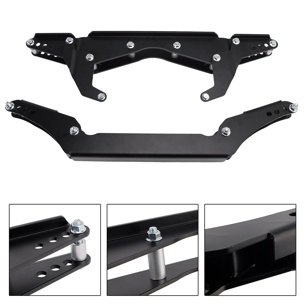 2" ophangingsliftset voor Polaris RZR S 800 09-14 4 800 voor- en achtervering
