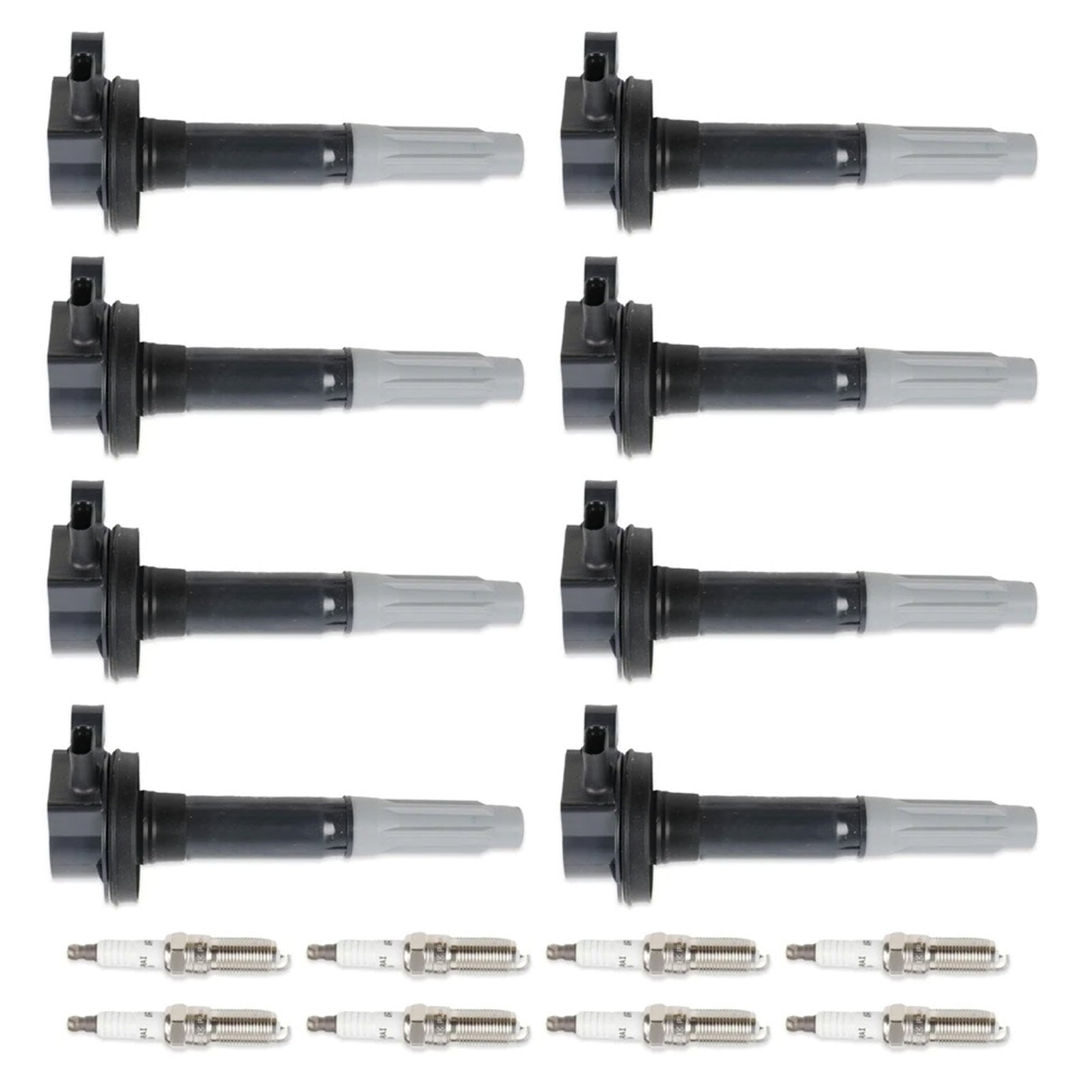 8 bobinas de encendido + 8 bujías de iridio UF824 para Ford F-150 Mustang 16-17 5.0L