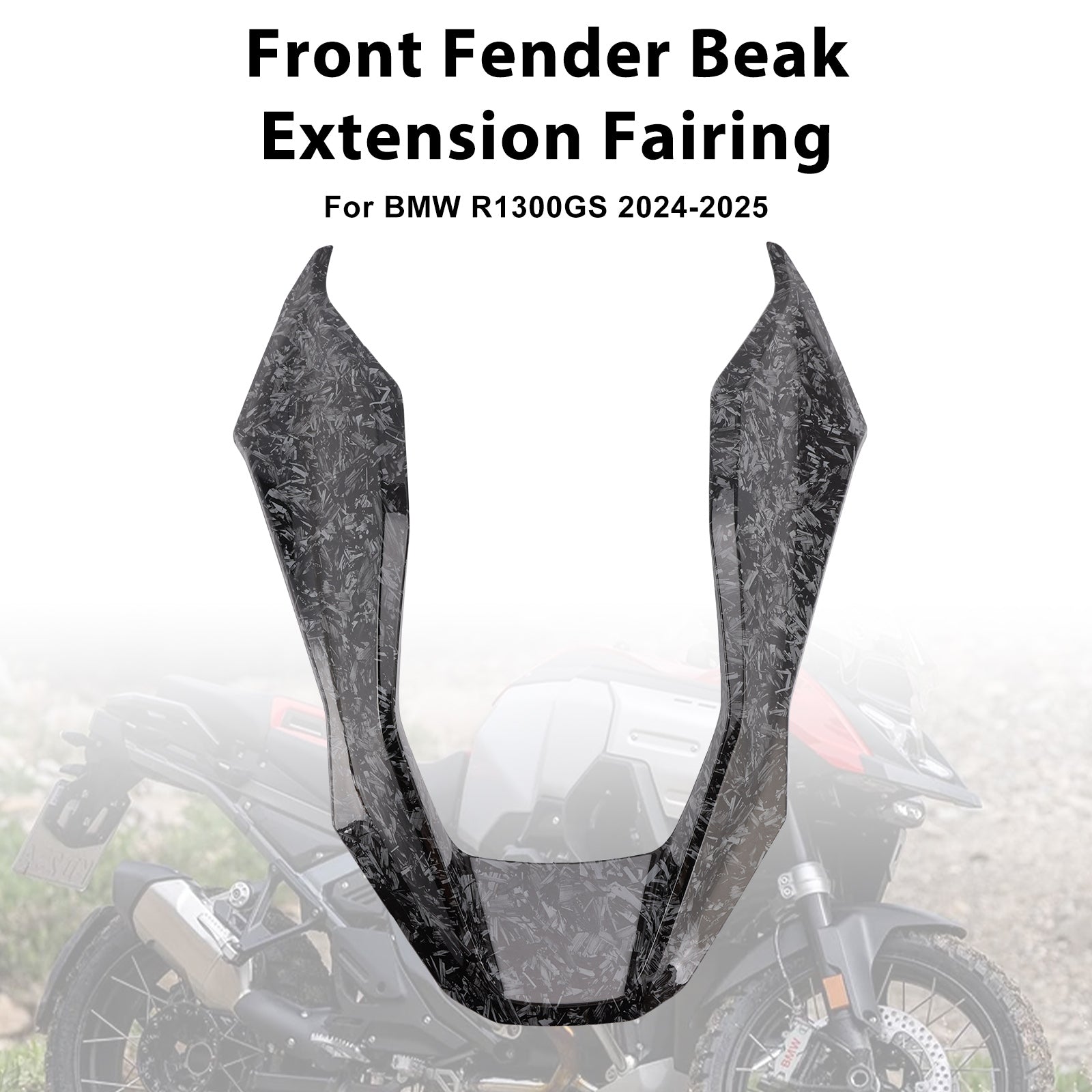 Extension de carénage de garde-boue avant pour BMW R1300GS 2024-2025