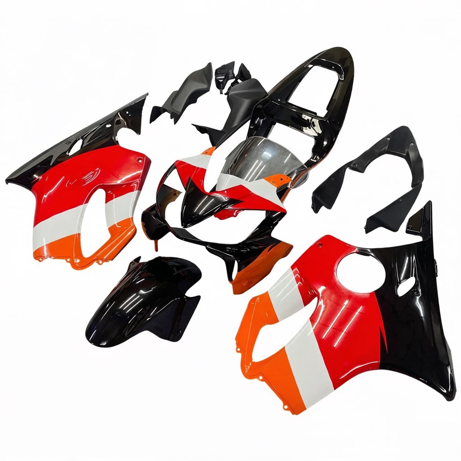 Kit de carénage par injection, carrosserie en plastique ABS pour Honda CBR600 F4i 2001-2003