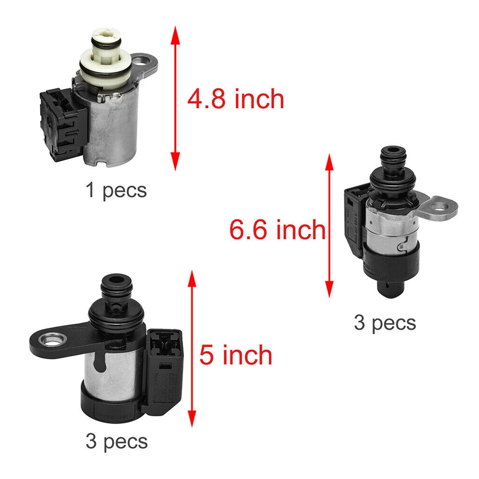 2002-2008 NISSAN FAIRLADY Z/ROADSTER 7 piezas RE5R05A Solenoide de transmisión 63431A-U