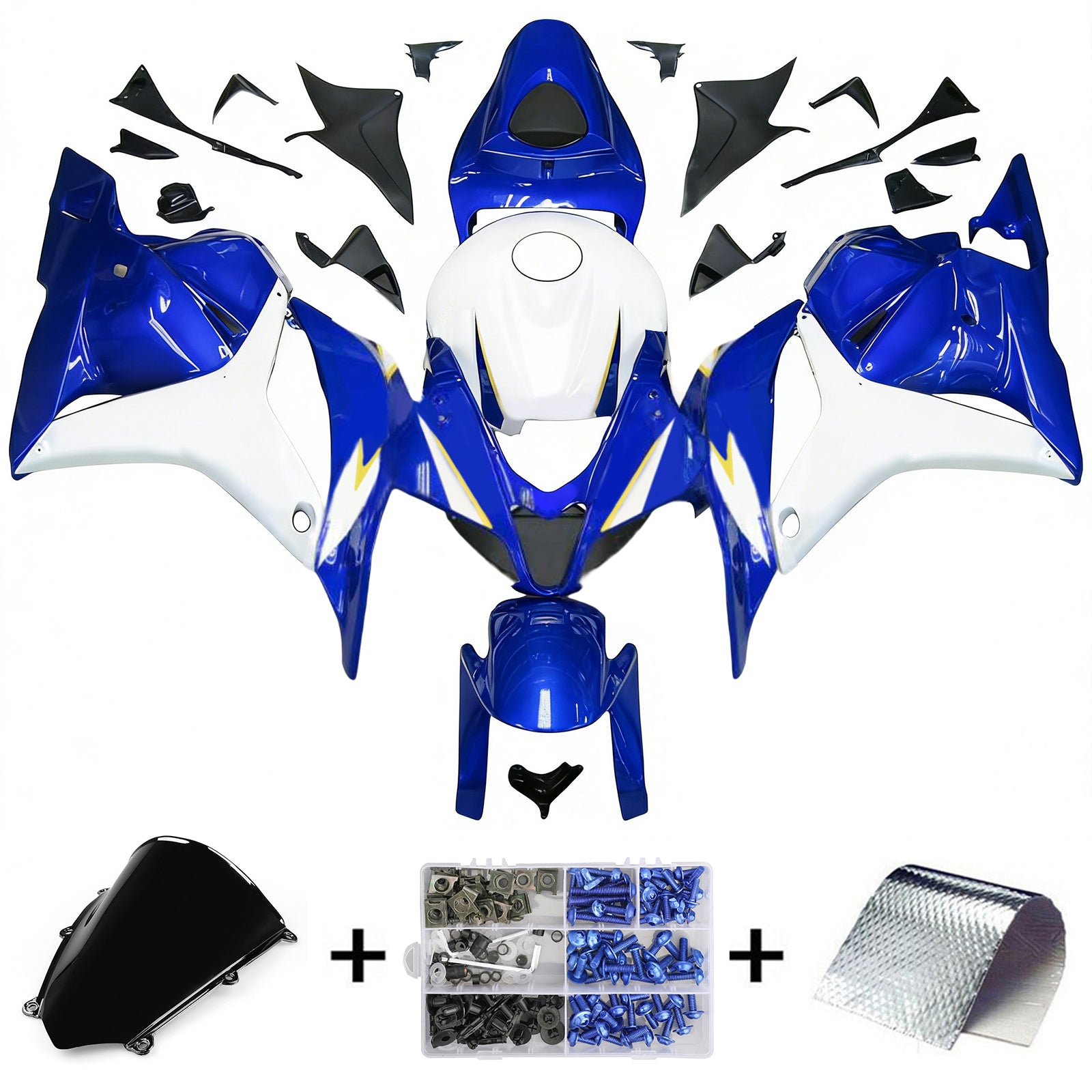 Kit de carénage à injection en plastique ABS pour Honda CBR600RR 2009-2012 F5