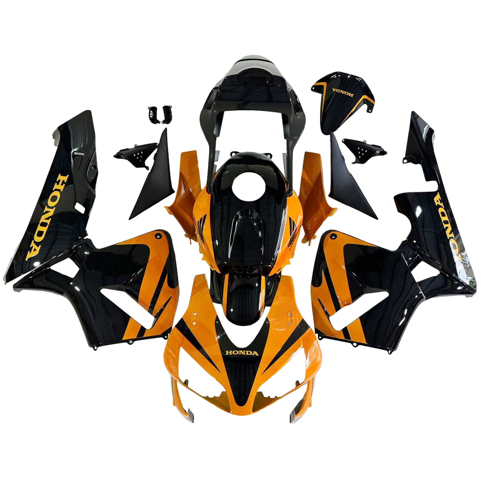 ABS Plastic Kairing Kit voor Honda CBR600R 2003-2004 F5