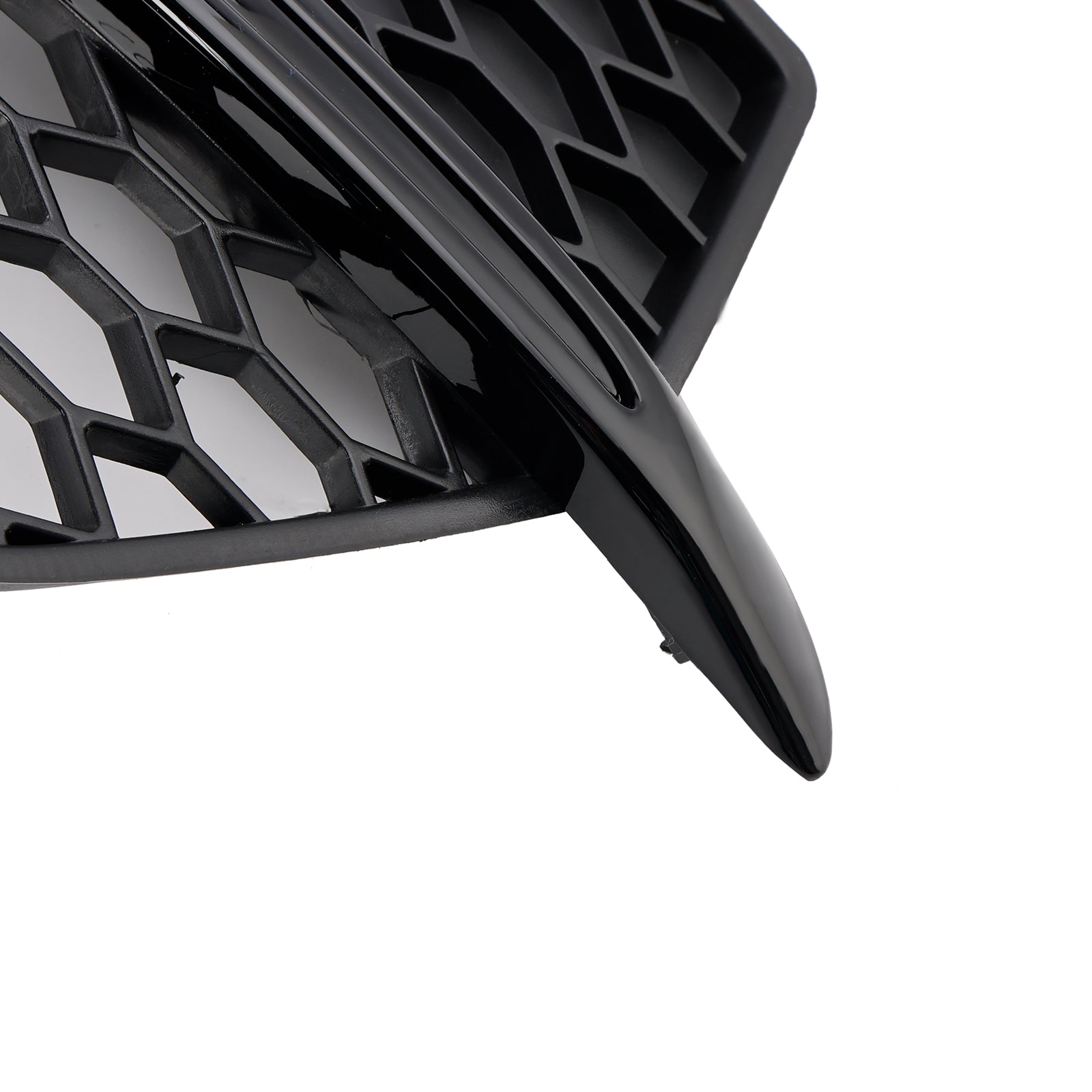 Black Front Fog Light Grille voor Audi Q5 S-Line SQ5 2013-2017