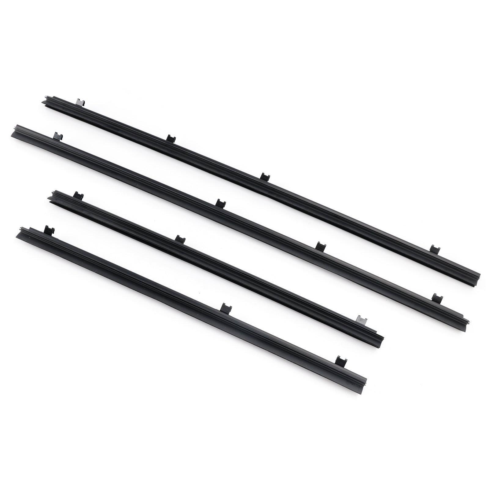 Joints d'étanchéité de vitre de porte (4 pièces) pour Toyota 4Runner GX460 (2010-2024) - Référence : 68171-60090