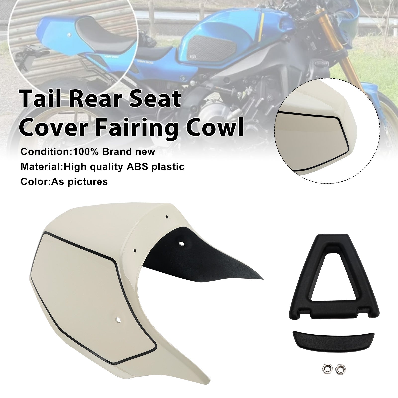 Carenatura sedile passeggero posteriore per Yamaha XSR900 (2022-2025)