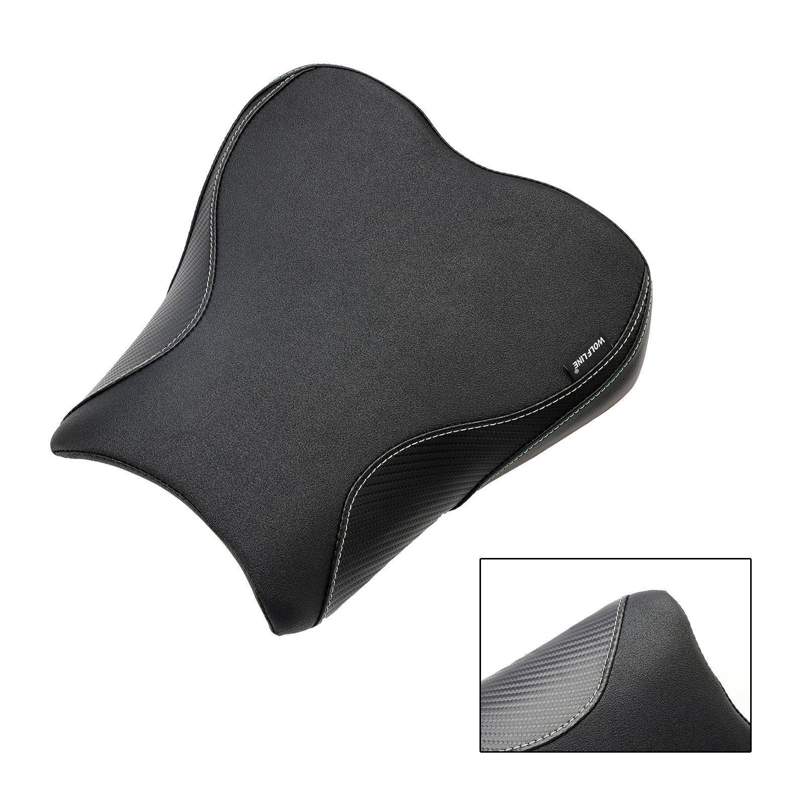 Saddle del frente negro para Kawasaki Ninja ZX-4R ZX-4RR 2023