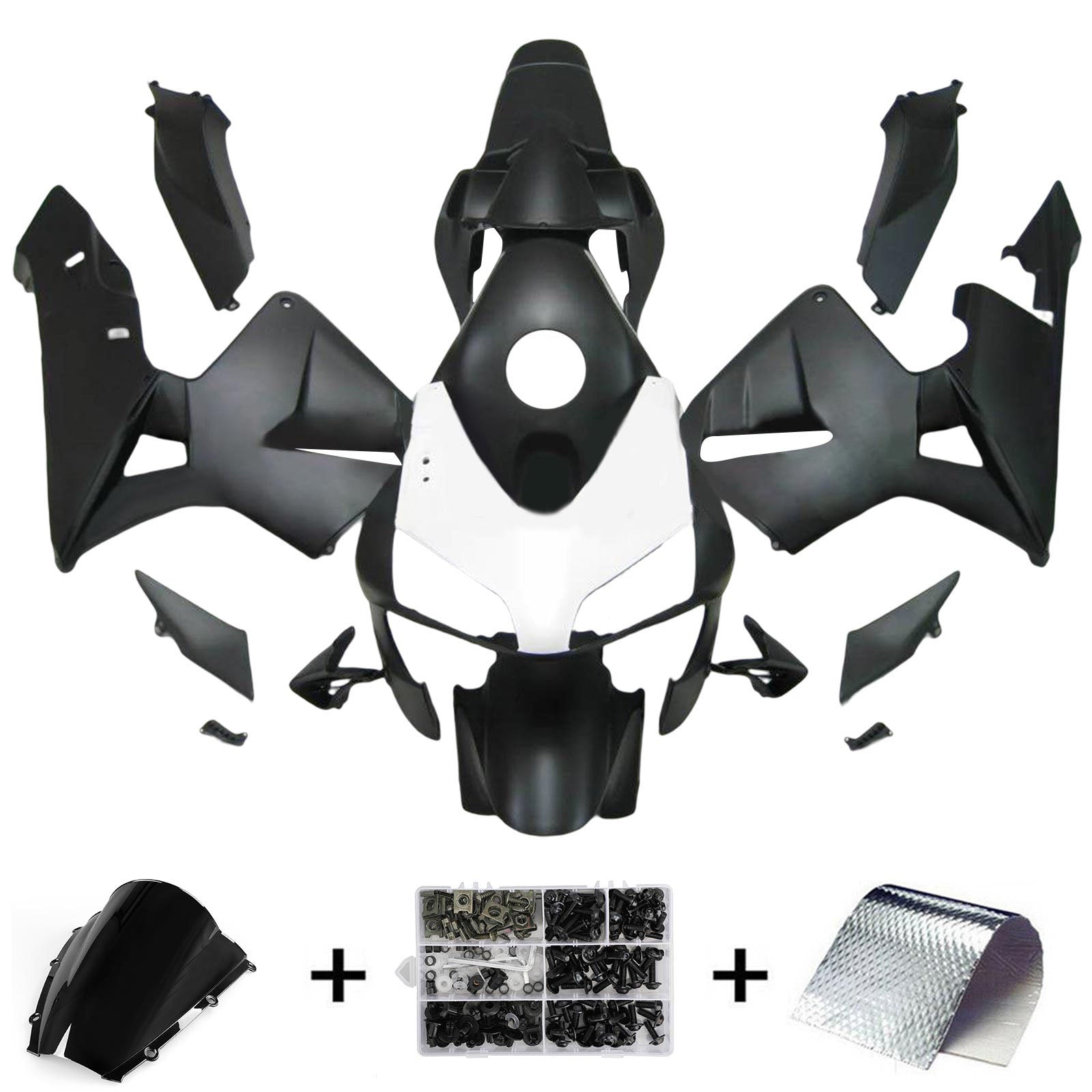 Kit de carénage par injection, carrosserie en plastique ABS pour Honda CBR600RR 2003-2004 F5