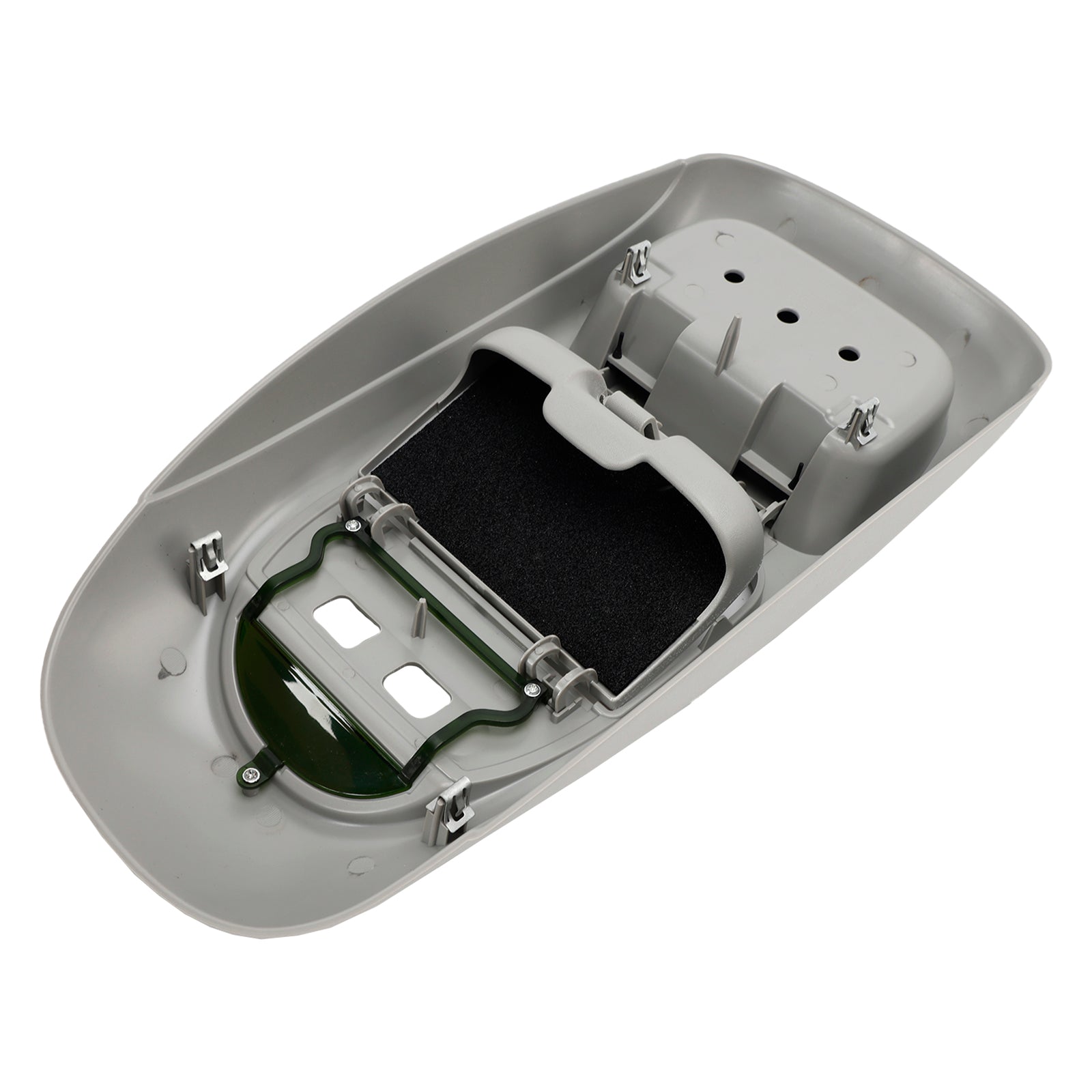 Gray Pavilion Console zonder zonnedak voor Ford F250, F350, F450 en F550 Super Duty 2002-2004