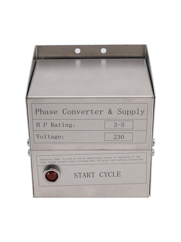 SCM03 HD 3-5 HP Statischer Phasenkonverter für Fräsmaschinen, Bohrmaschinen, Drehmaschinen und Sägen