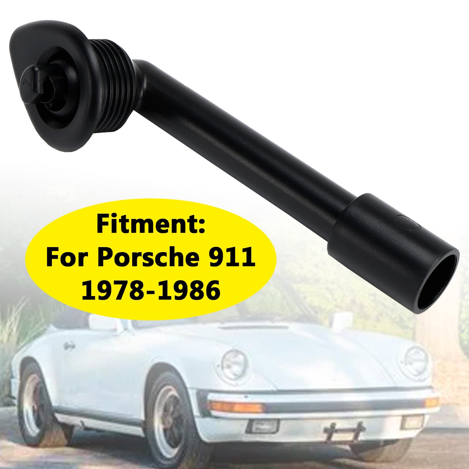 Buse de lave-phare avant pour Porsche 911 (1978-1986) - Référence : 91162808501