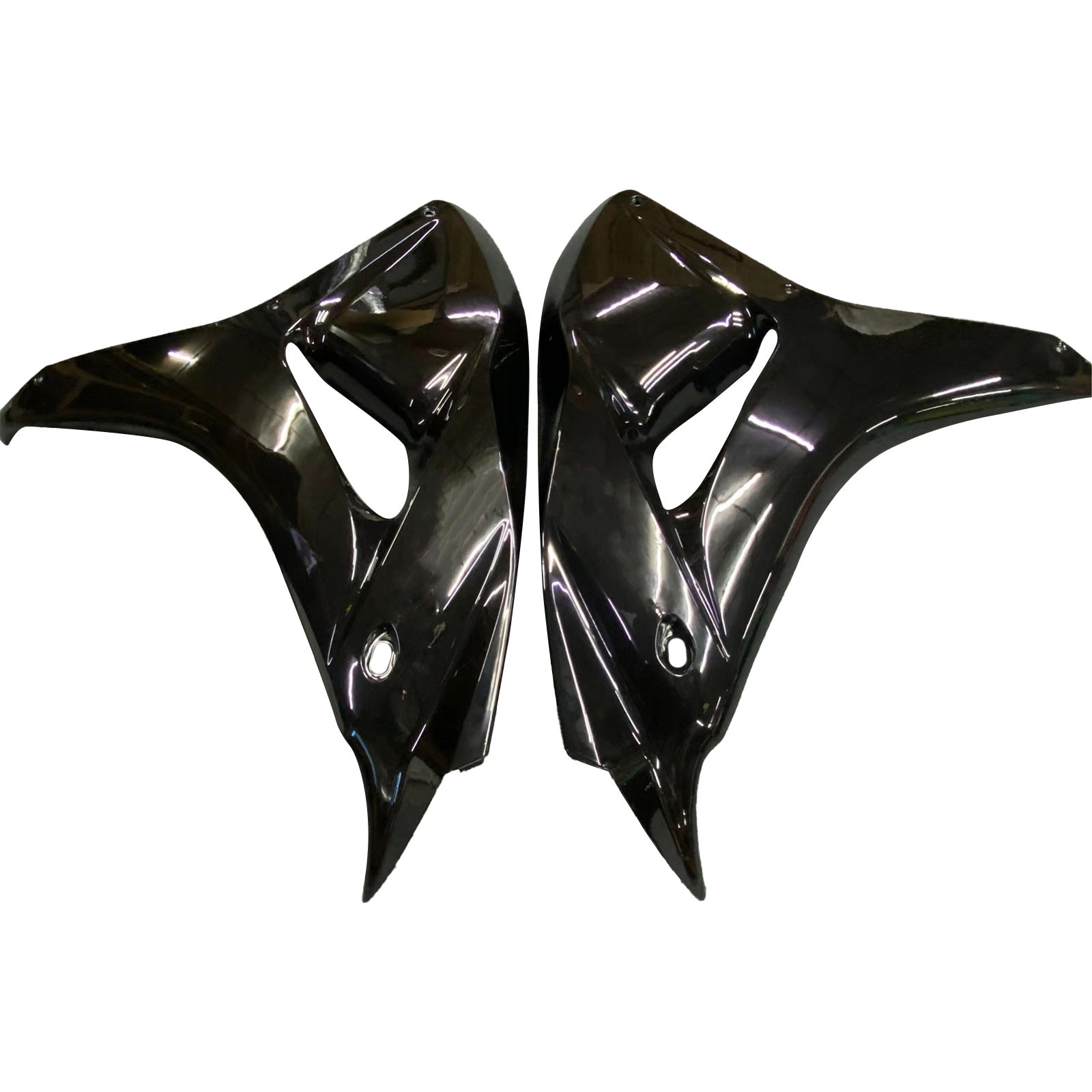Kit de carénage complet en ABS injecté Noir Brillant pour Honda CBR1000RR 2006-2007
