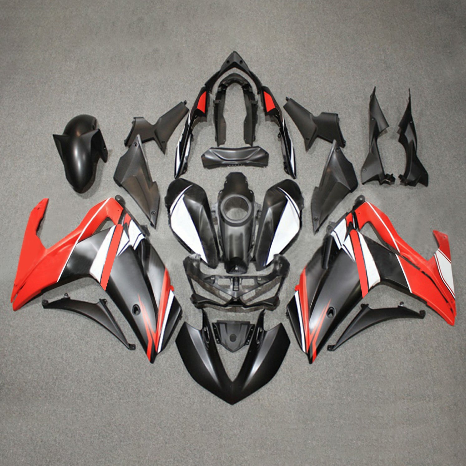 Kit de carénage en plastique ABS injecté pour Yamaha YZF-R3 2014-2018 R25 2015-2017