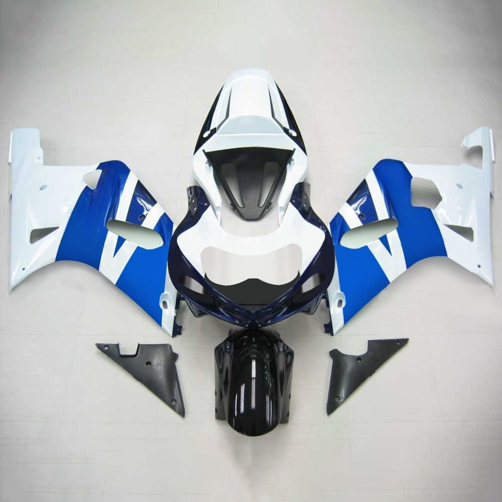 Injection carénage kit carrosserie plastique ABS pour Suzuki GSXR750 2001-2003 K1