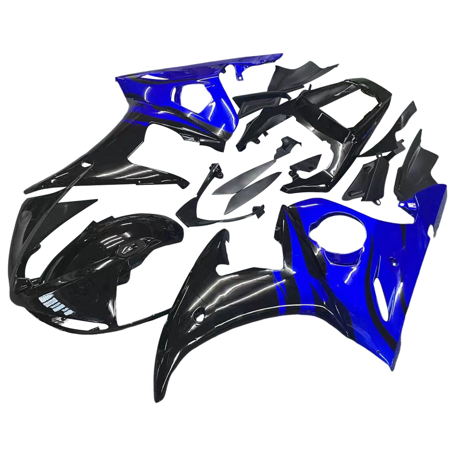 Kit de carénage moulé par injection pour Yamaha YZF R6 2003-2004 et R6S 2006-2009 (2#)