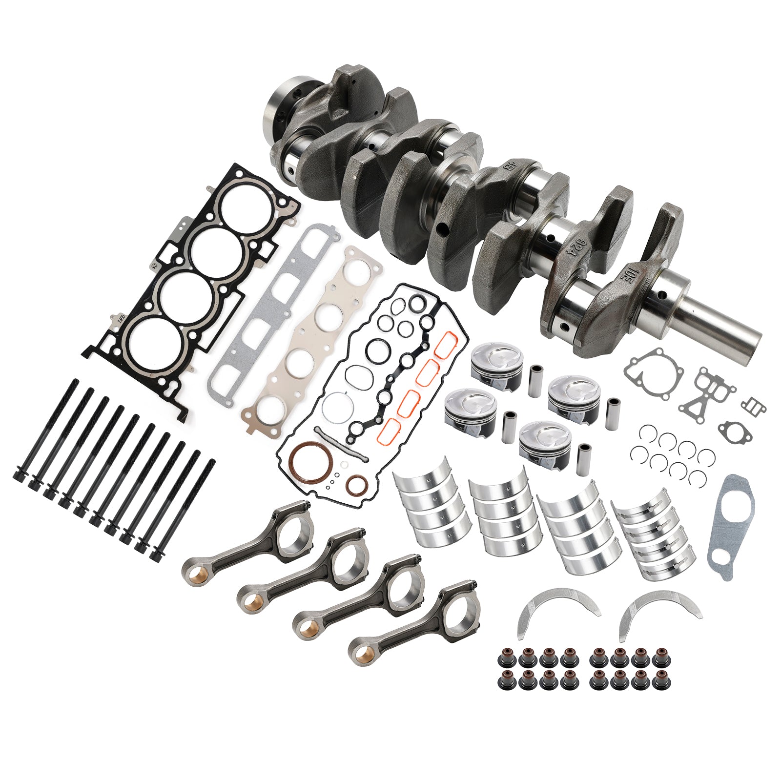 Kit de revisión y reconstrucción del motor HYUNDAI KIA Sorento G4KJ 2.4L Bielas del cigüeñal